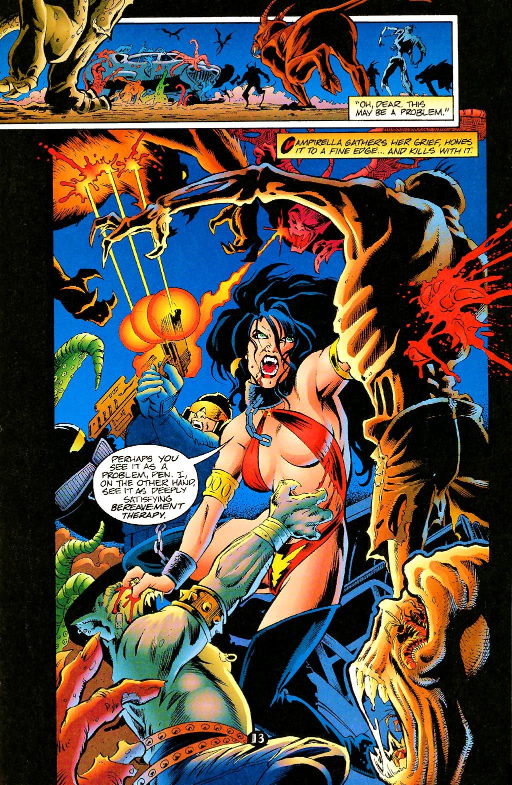 Read online Vampirella: Death & Destruction comic -  Issue #1 - 17