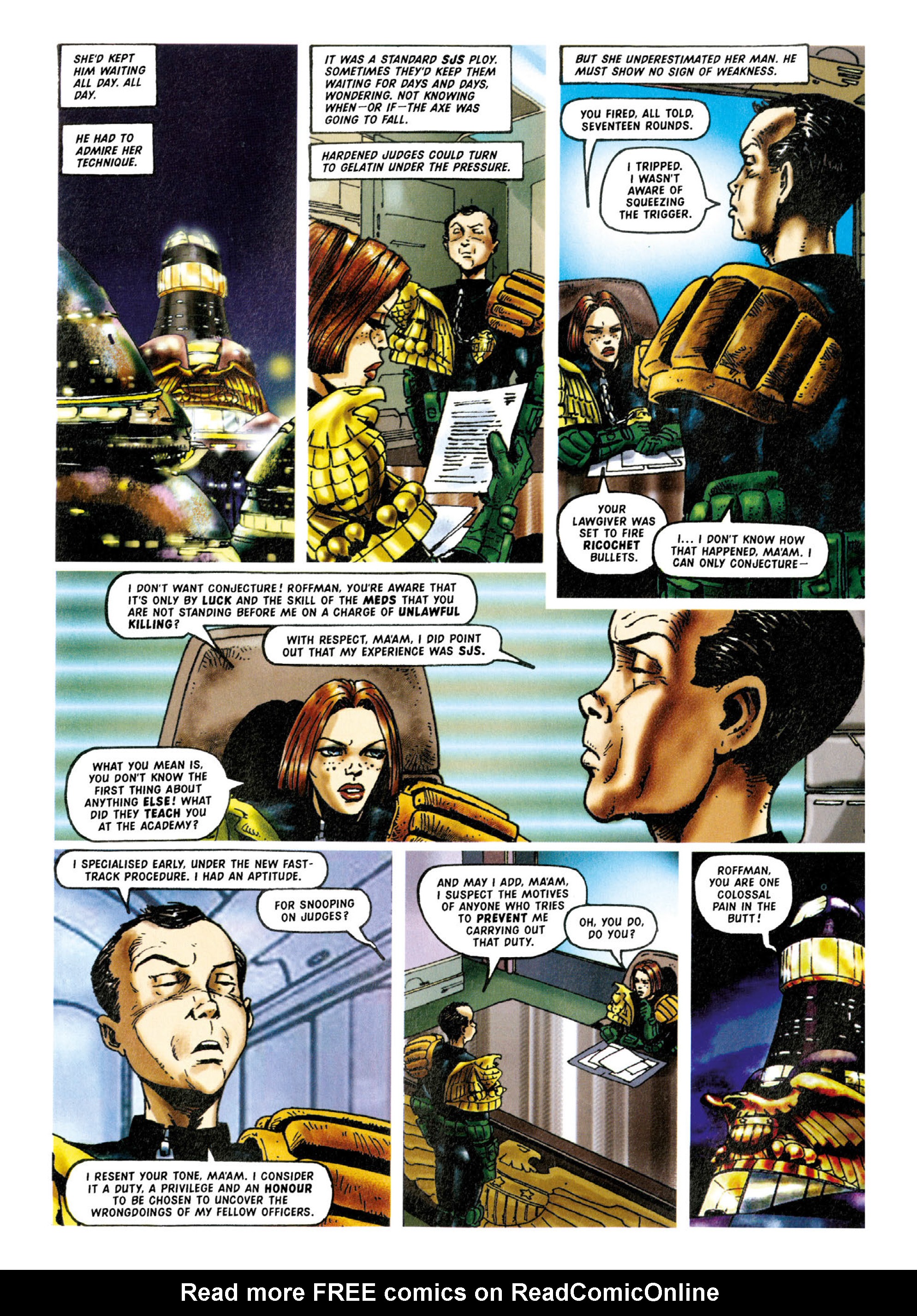 Read online Judge Dredd: The Complete Case Files comic -  Issue # TPB 28 - 136