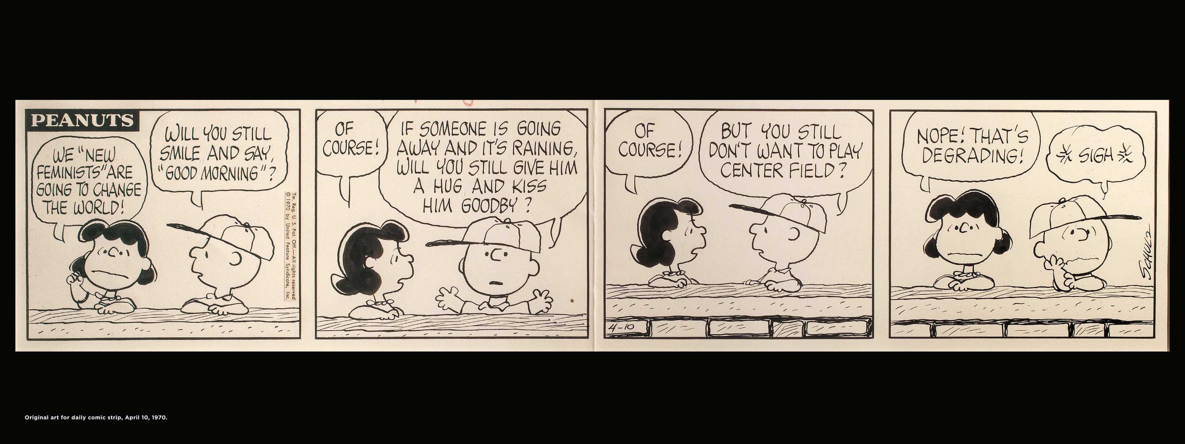 Read online Only What's Necessary: Charles M. Schulz and the Art of Peanuts comic -  Issue # TPB (Part 3) - 45