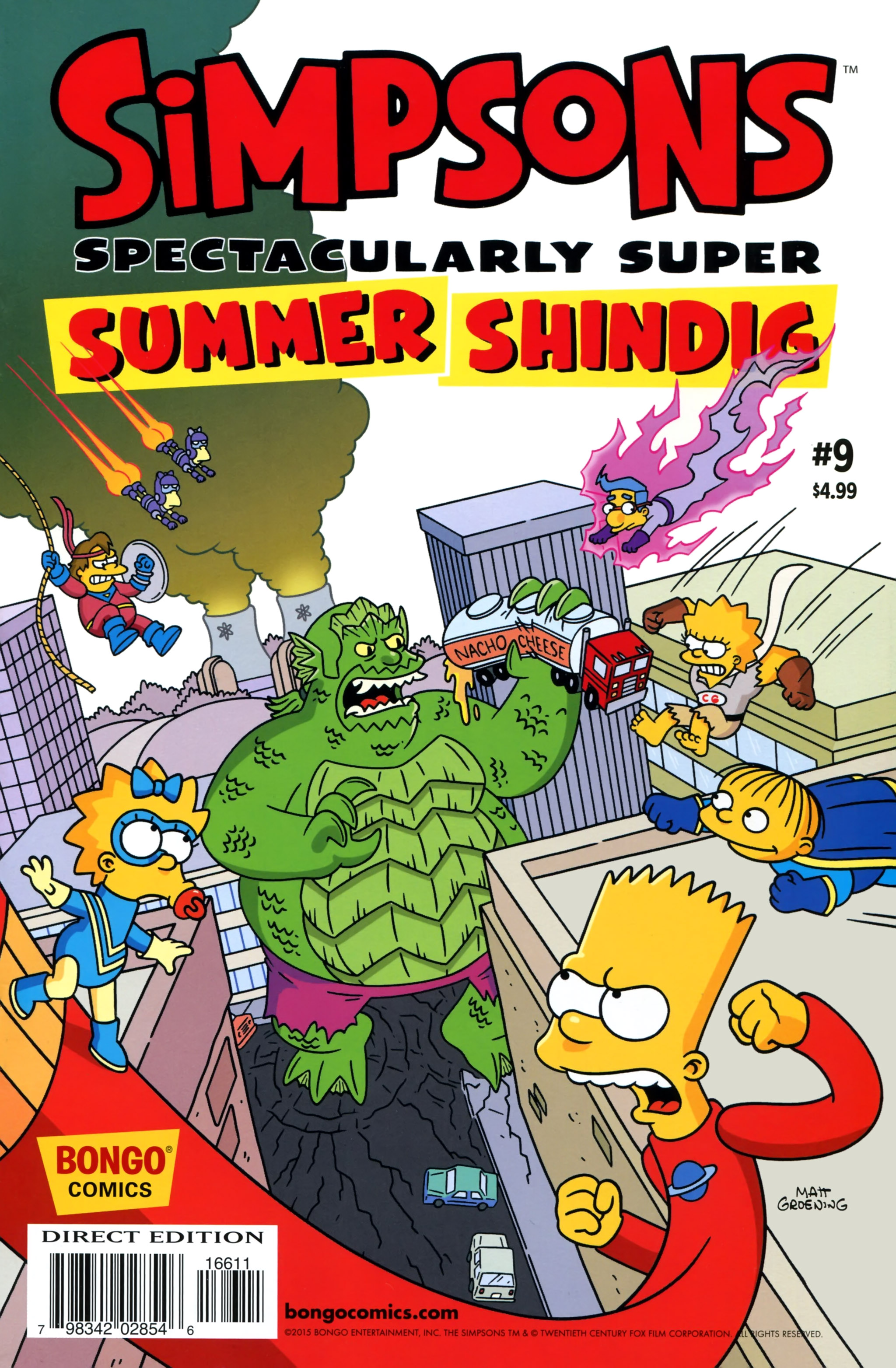 Read online The Simpsons Summer Shindig comic -  Issue #9 - 1