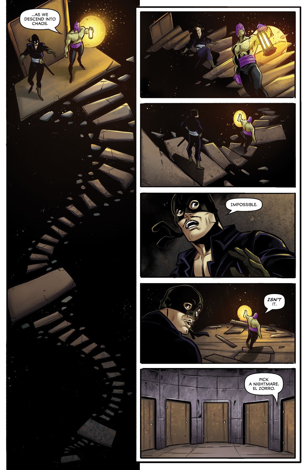Zorro: Galleon Of the Dead issue 3 - Page 7