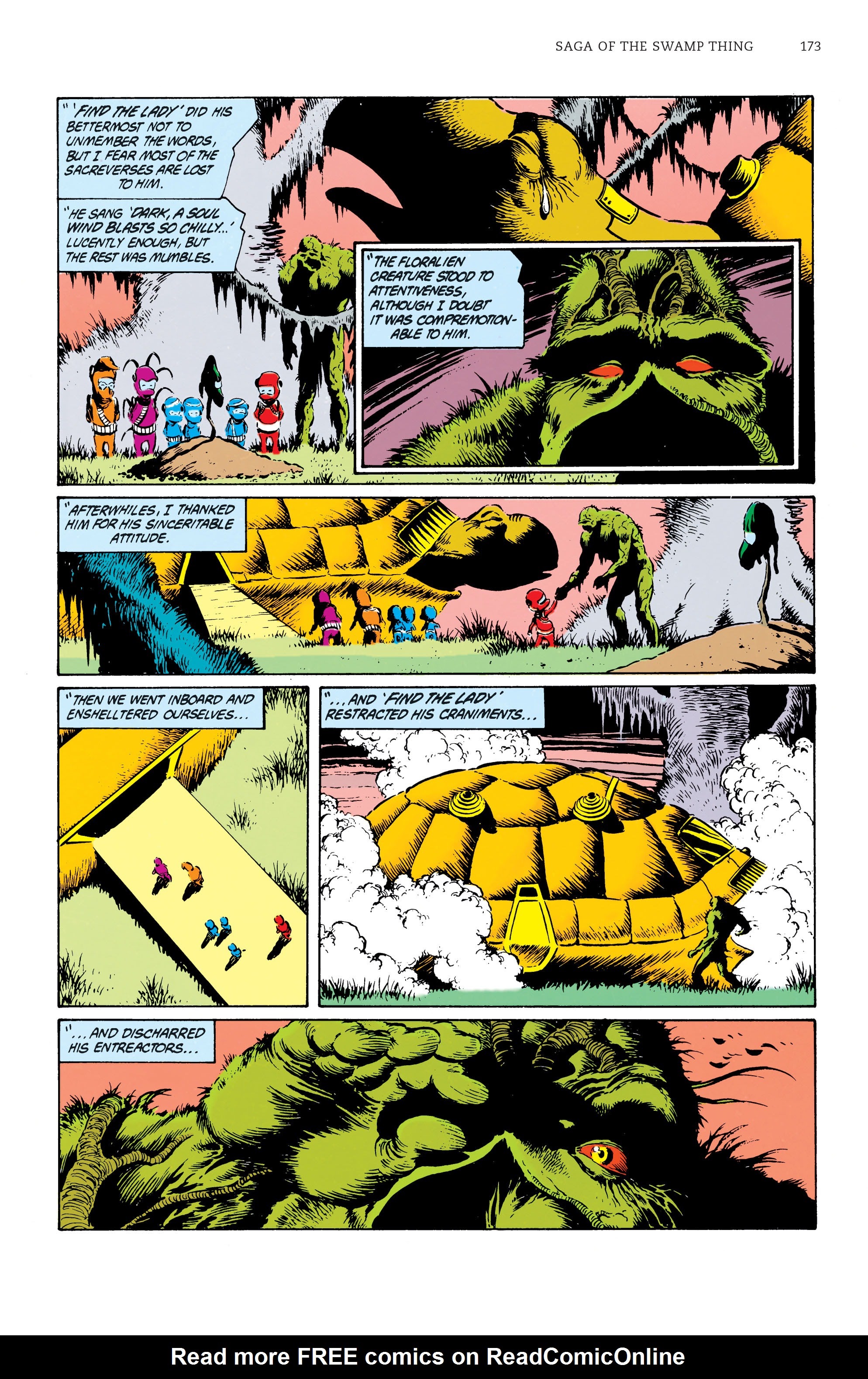 Read online Saga of the Swamp Thing comic -  Issue # TPB 2 (Part 2) - 70