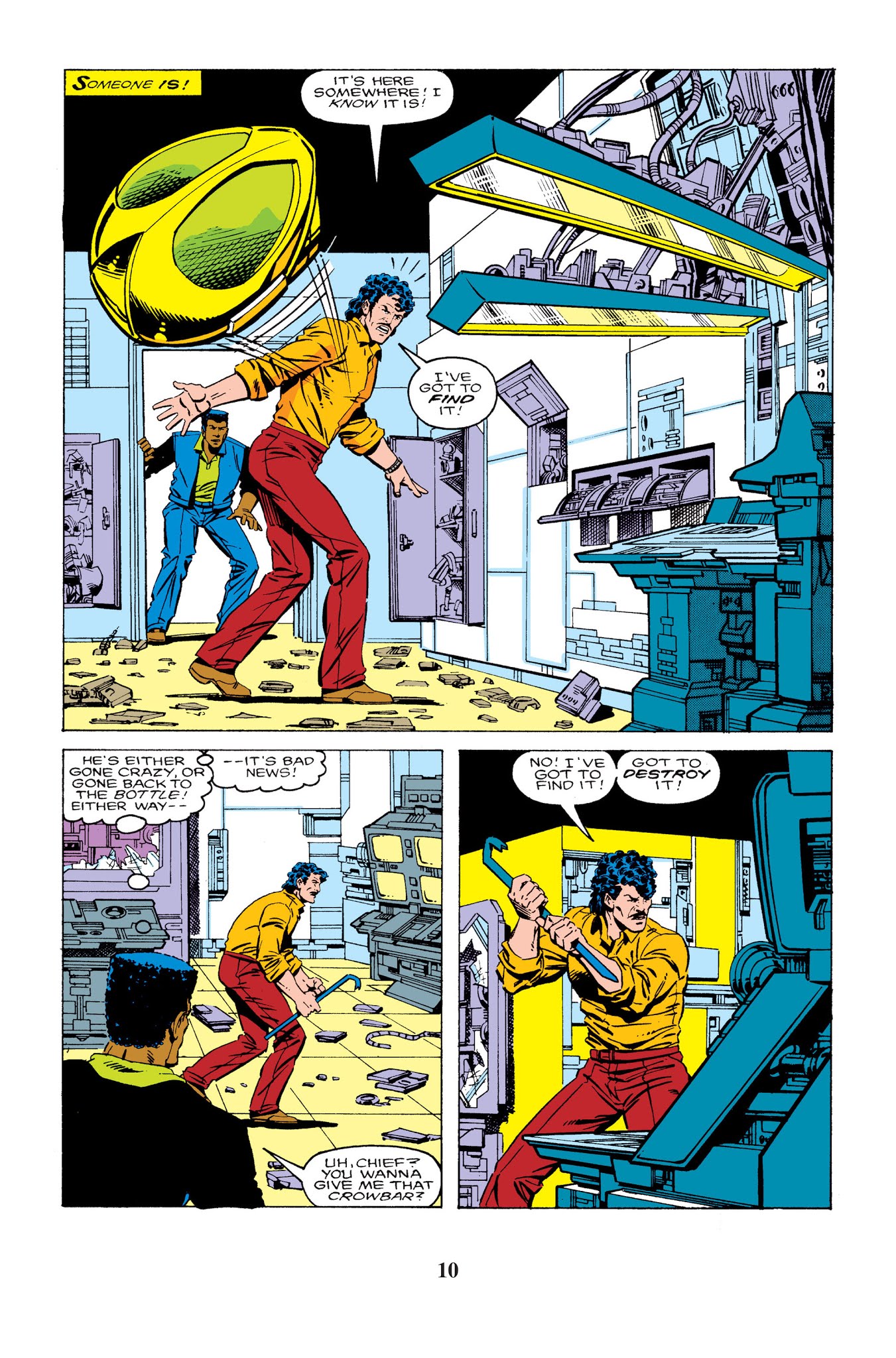 Read online Iron Man Epic Collection comic -  Issue # Stark Wars (Part 3) - 42