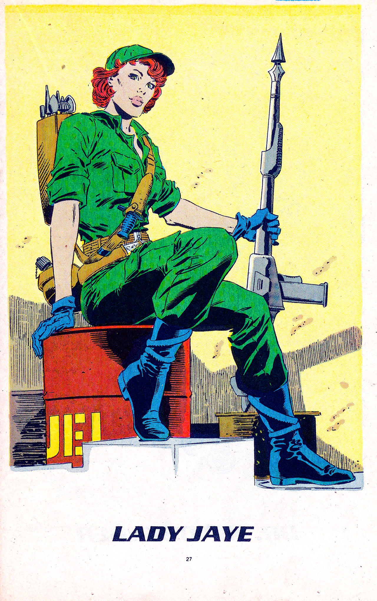 Read online G.I. Joe Yearbook comic -  Issue #3 - 29