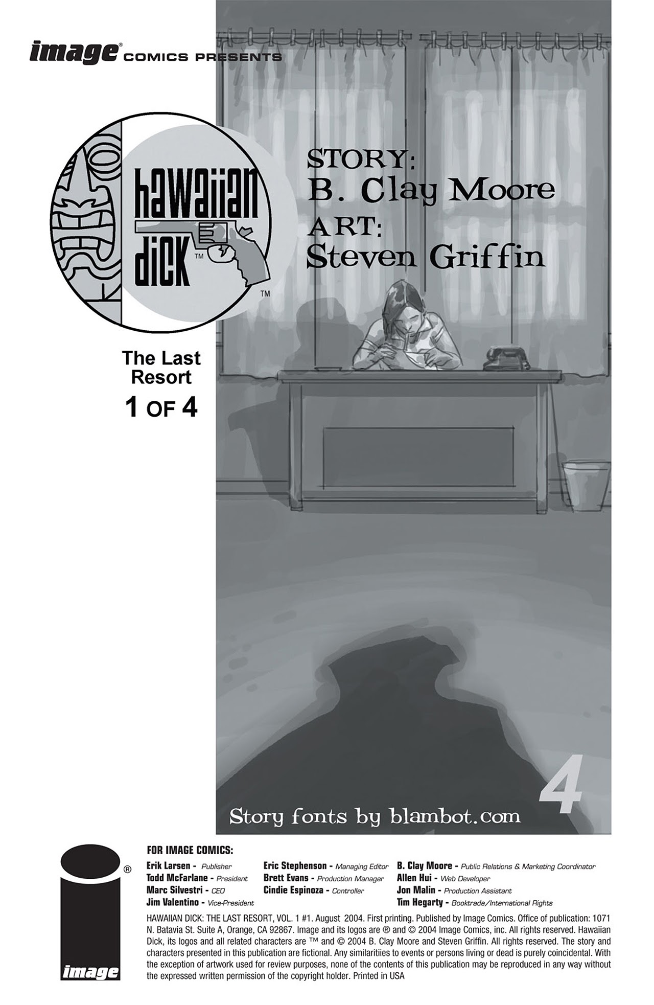 Read online Hawaiian Dick: The Last Resort comic -  Issue #1 - 2