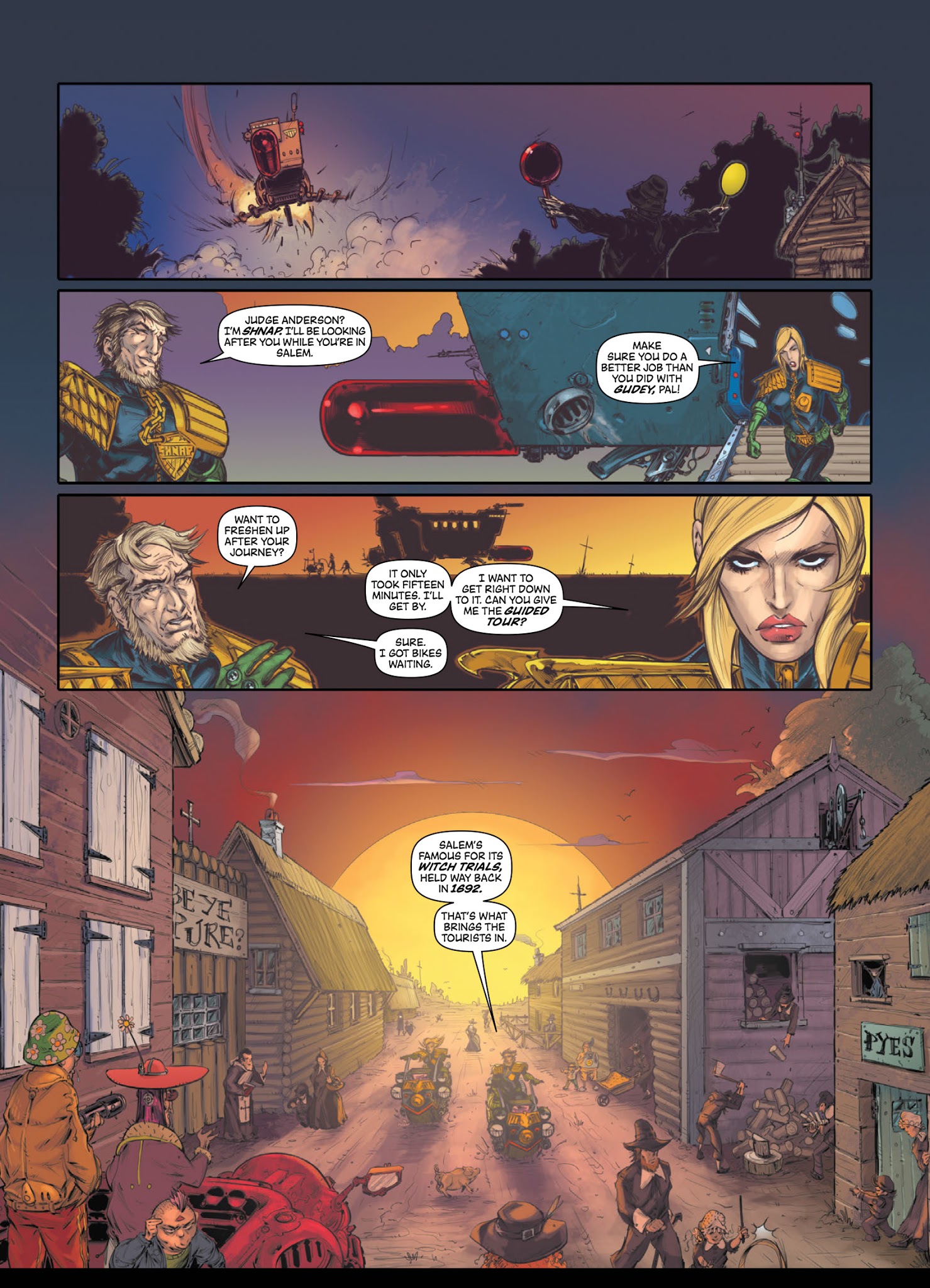 Read online Judge Anderson: The Psi Files comic -  Issue # TPB 5 - 148