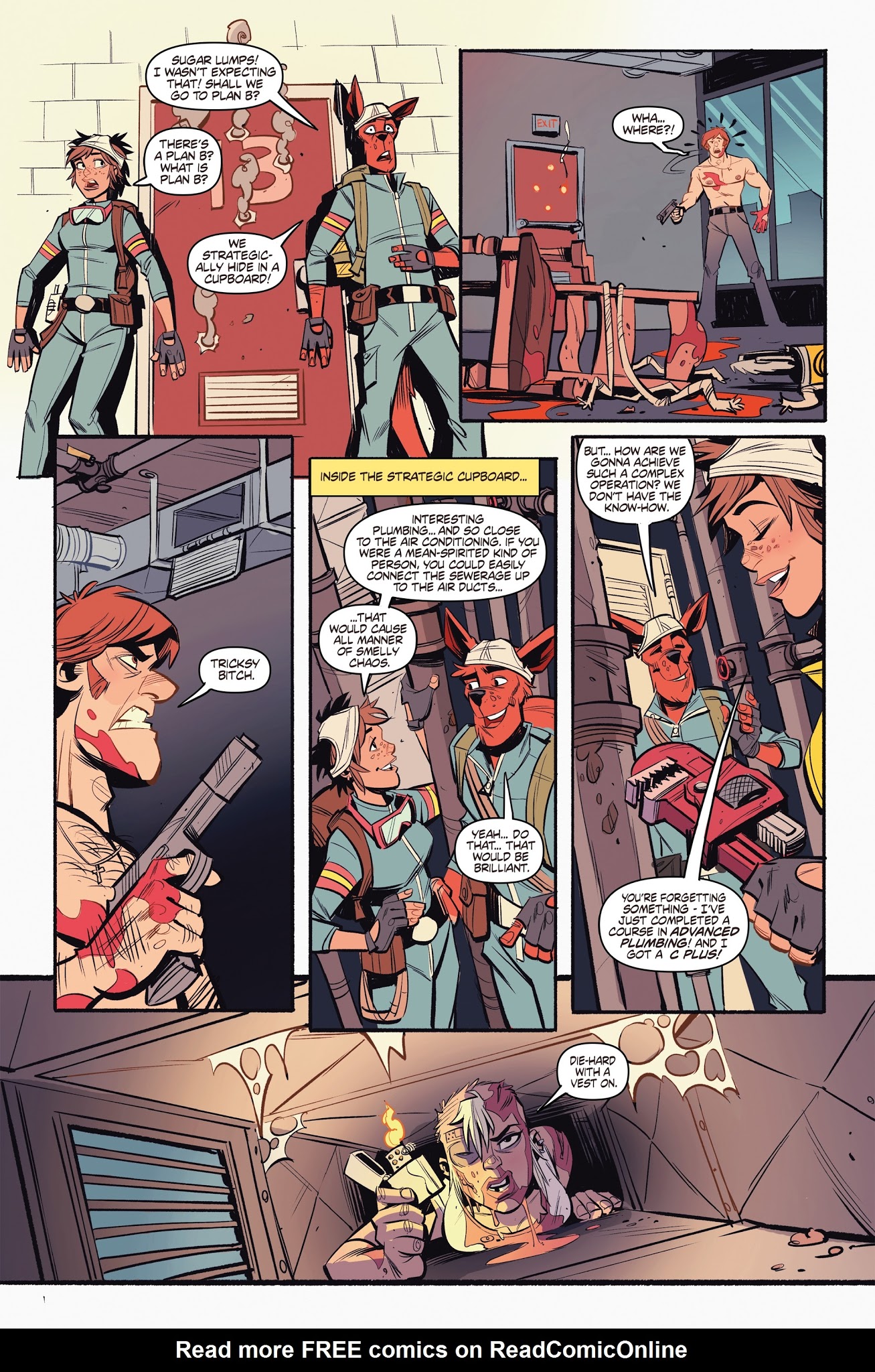 Read online The Wonderful World of Tank Girl comic -  Issue #1 - 21