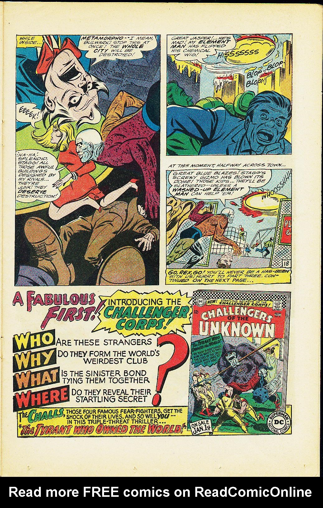 Read online Metamorpho comic -  Issue #5 - 23