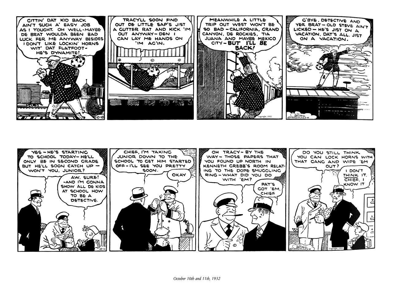 Read online The Complete Chester Gould's Dick Tracy comic -  Issue # TPB 1 (Part 2) - 15