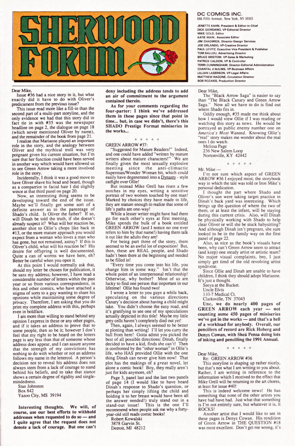Read online Green Arrow (1988) comic -  Issue #42 - 24