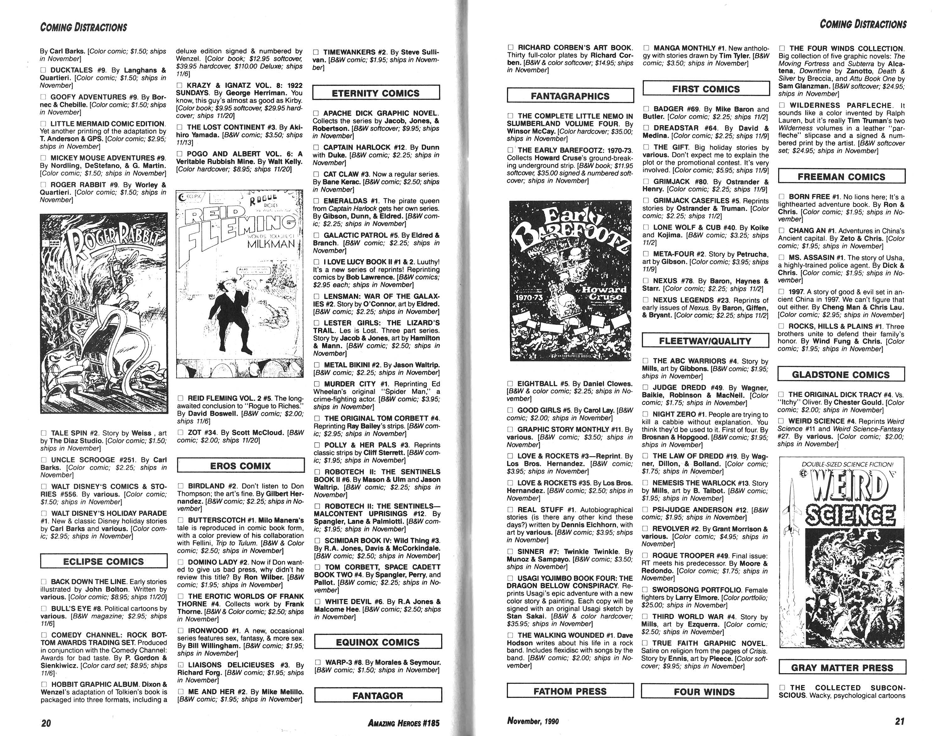 Read online Amazing Heroes comic -  Issue #185 - 11