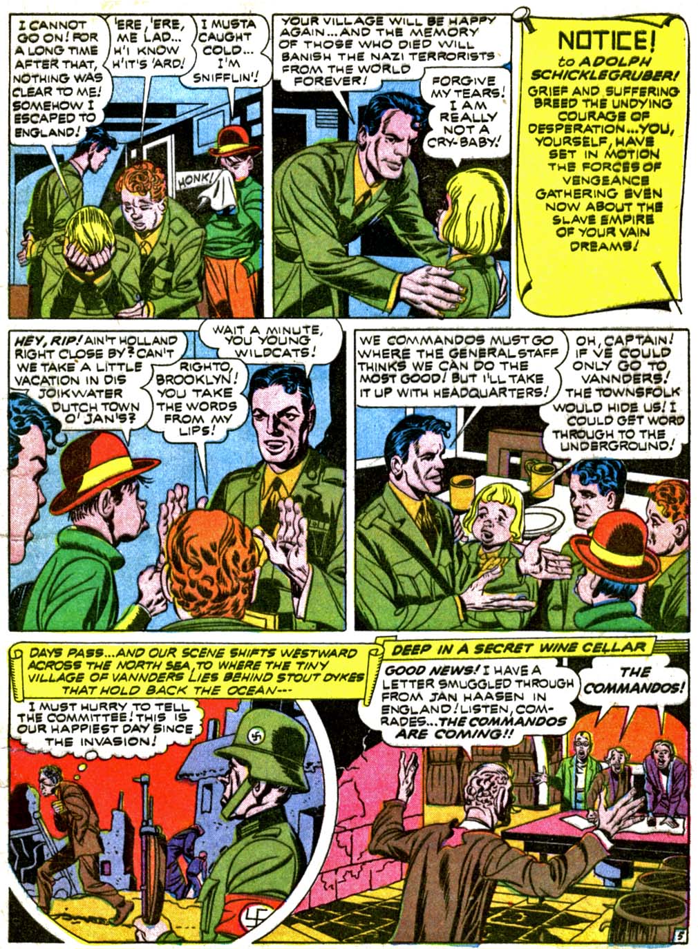 Read online Boy Commandos comic -  Issue #1 - 7