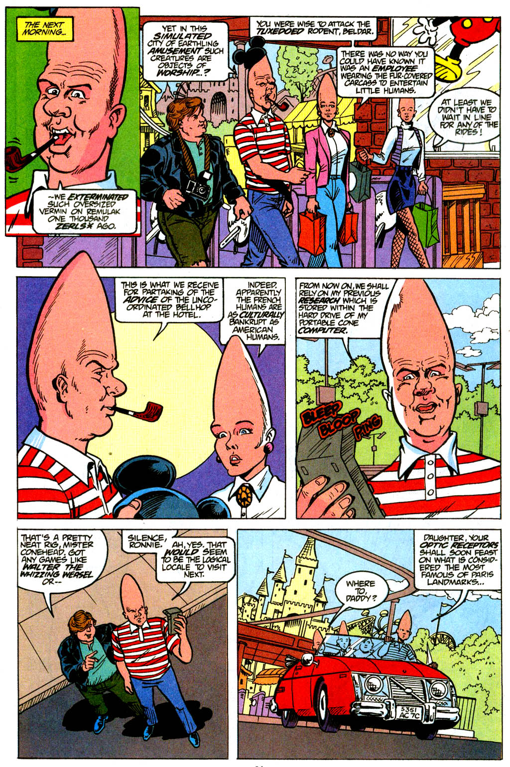Read online Coneheads comic -  Issue #3 - 12