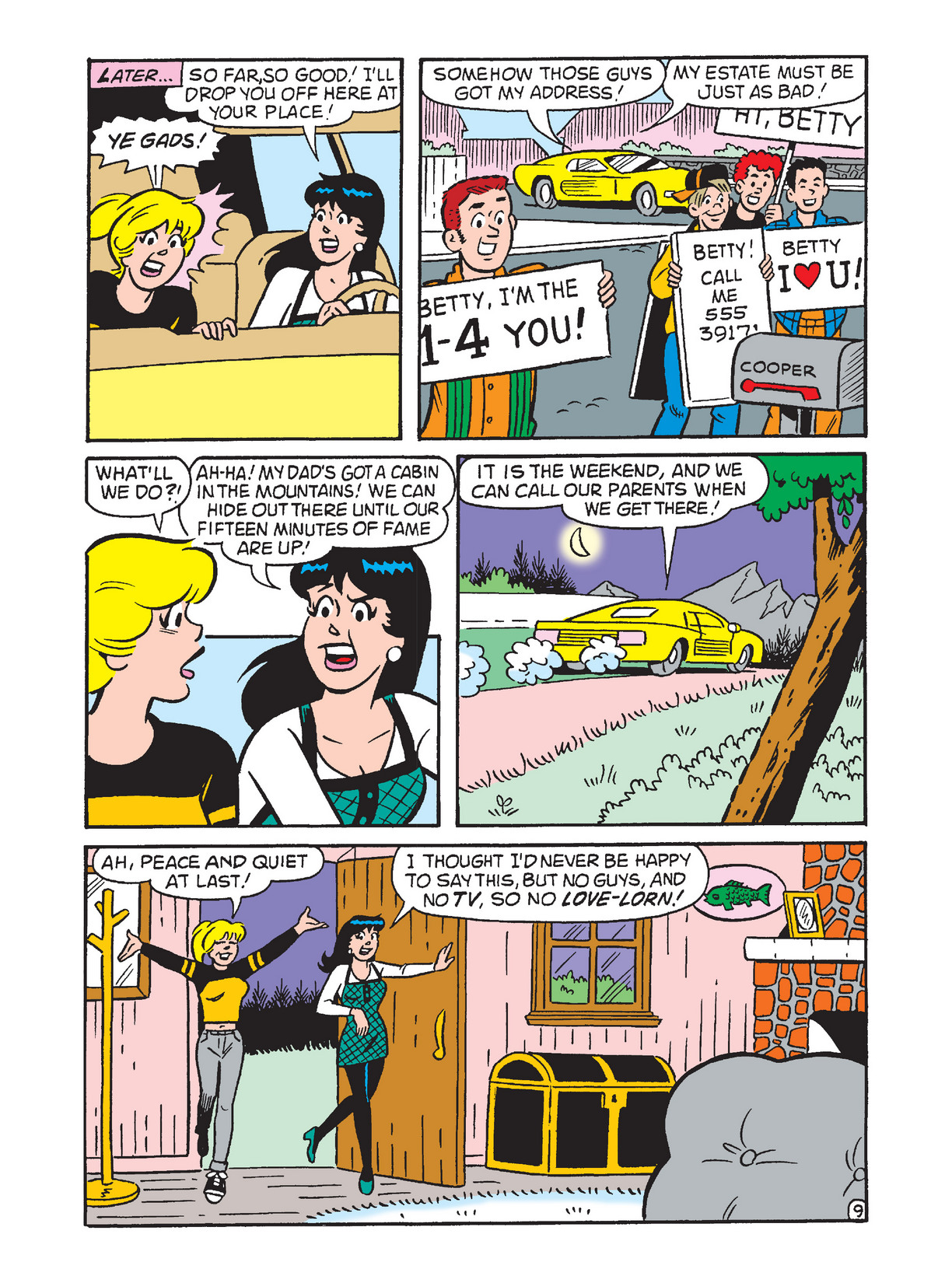 Read online Betty and Veronica Double Digest comic -  Issue #223 - 227