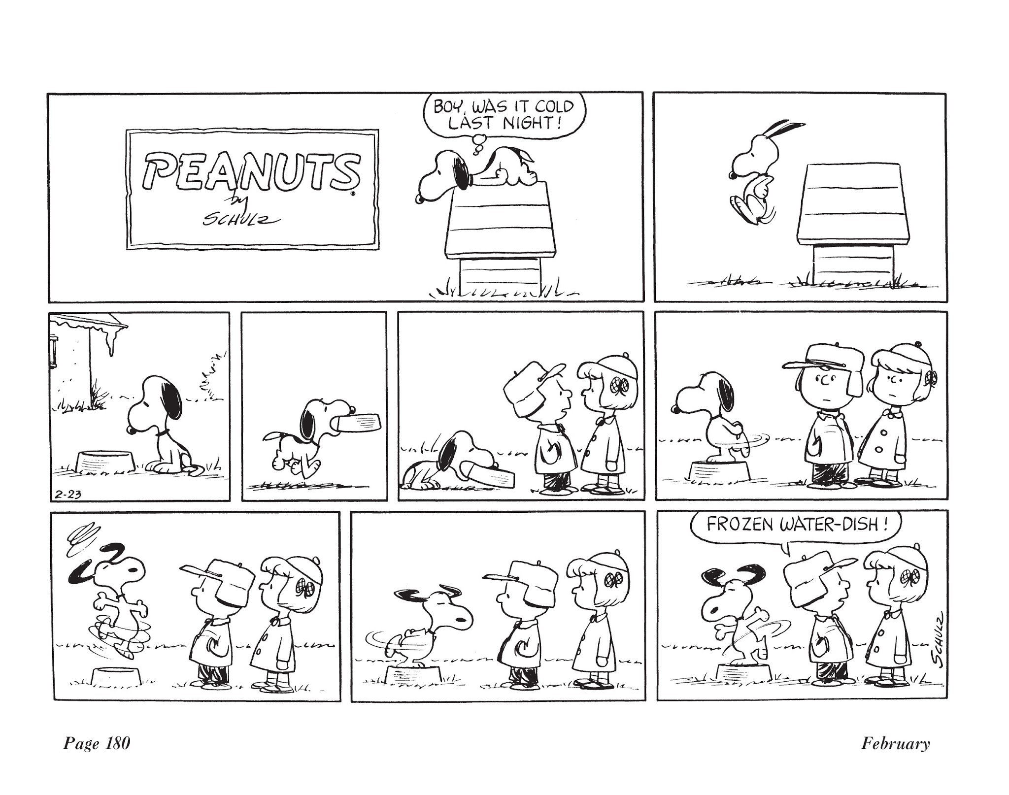 Read online The Complete Peanuts comic -  Issue # TPB 7 - 191