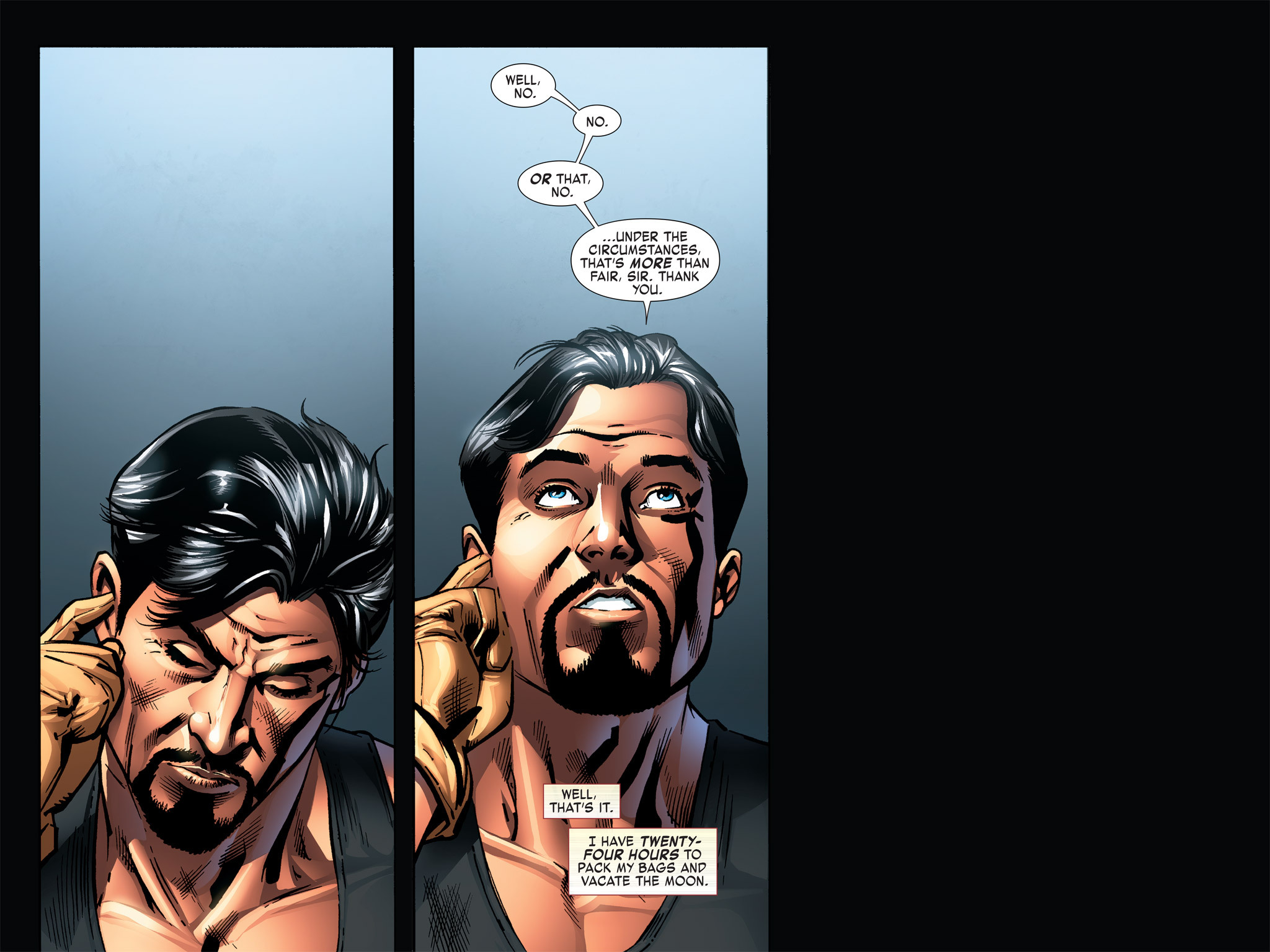 Read online Iron Man: Fatal Frontier Infinite Comic comic -  Issue #11 - 12