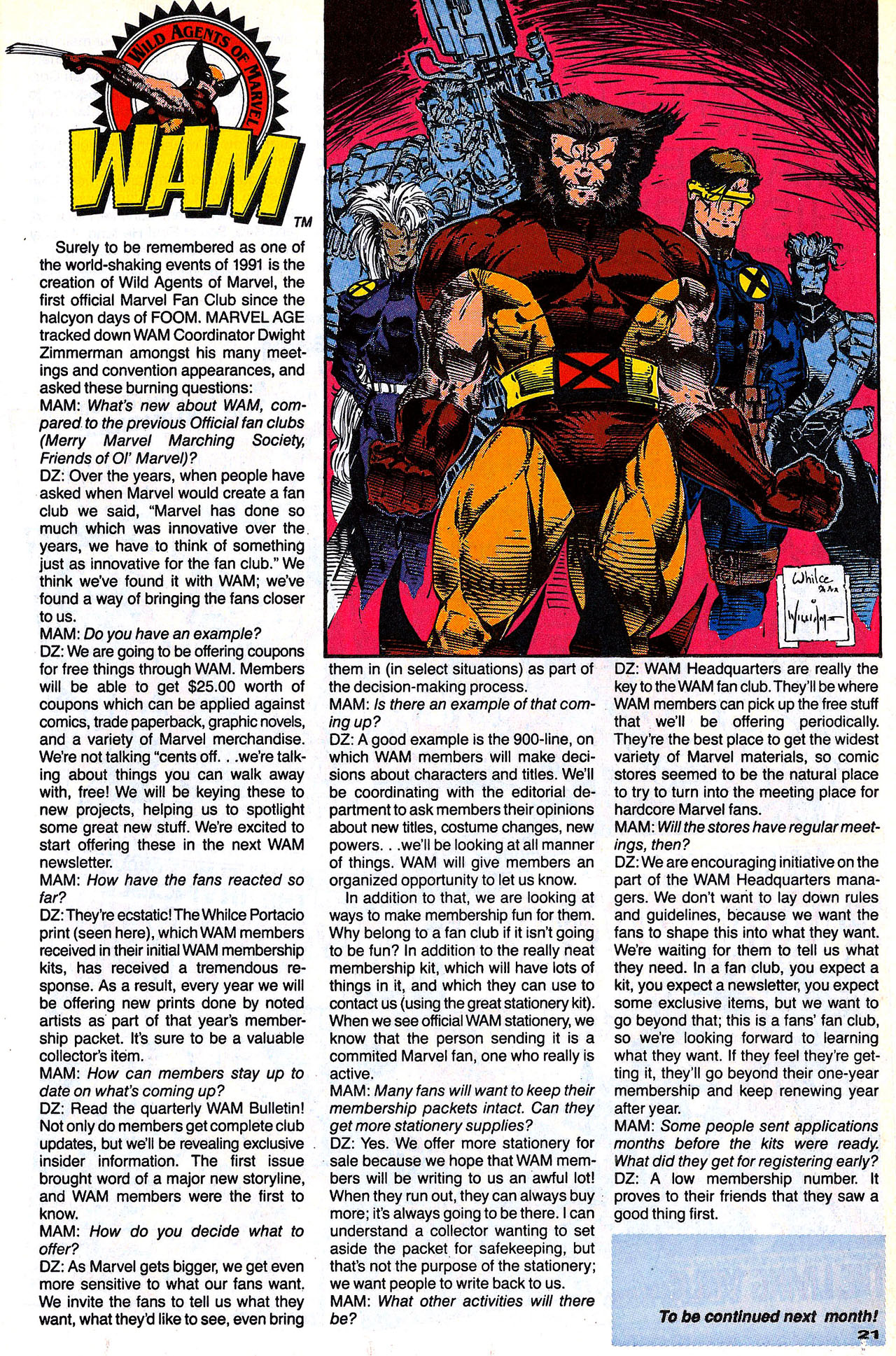 Read online Marvel Age comic -  Issue #107 - 22