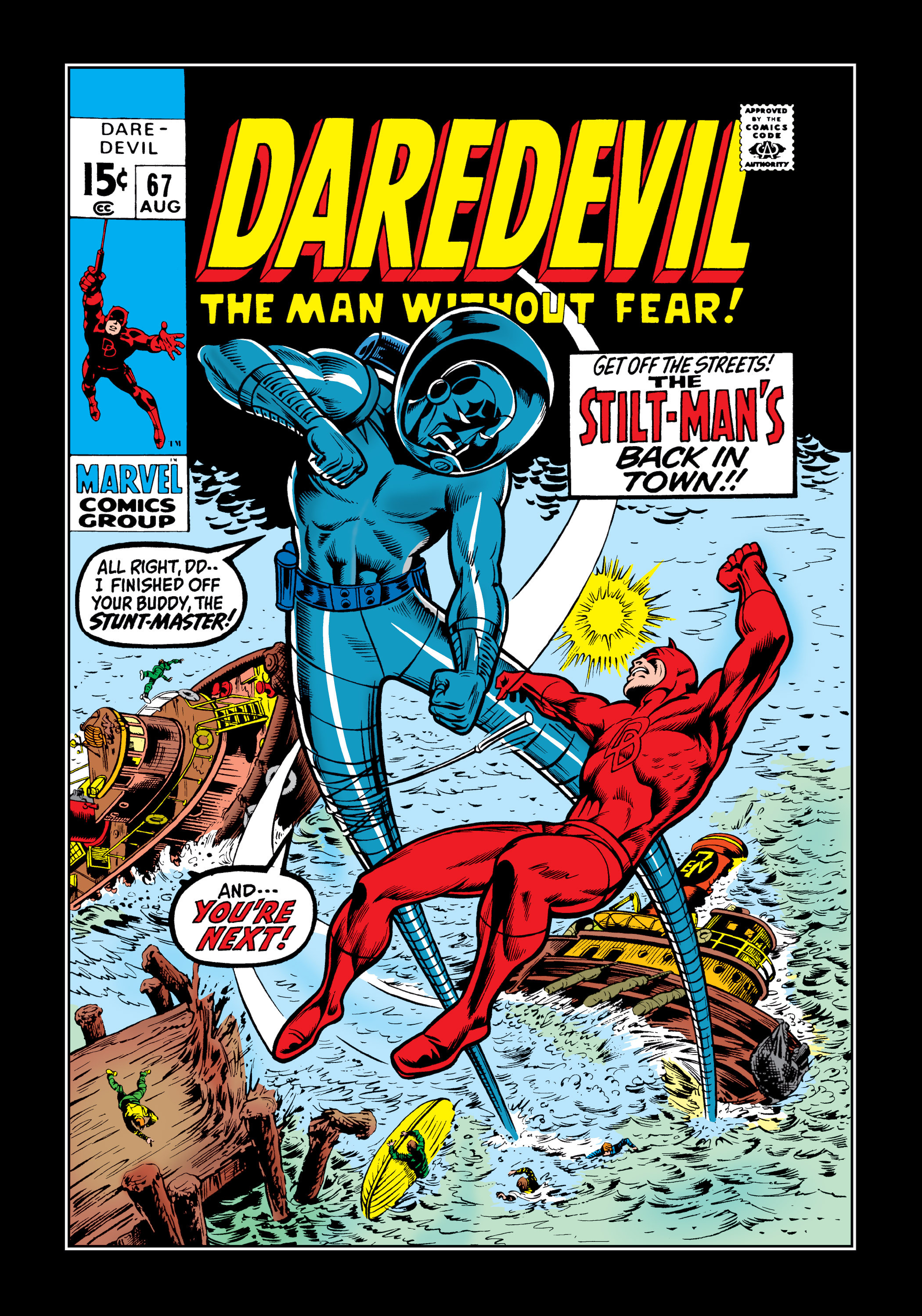 Read online Marvel Masterworks: Daredevil comic -  Issue # TPB 7 (Part 1) - 67
