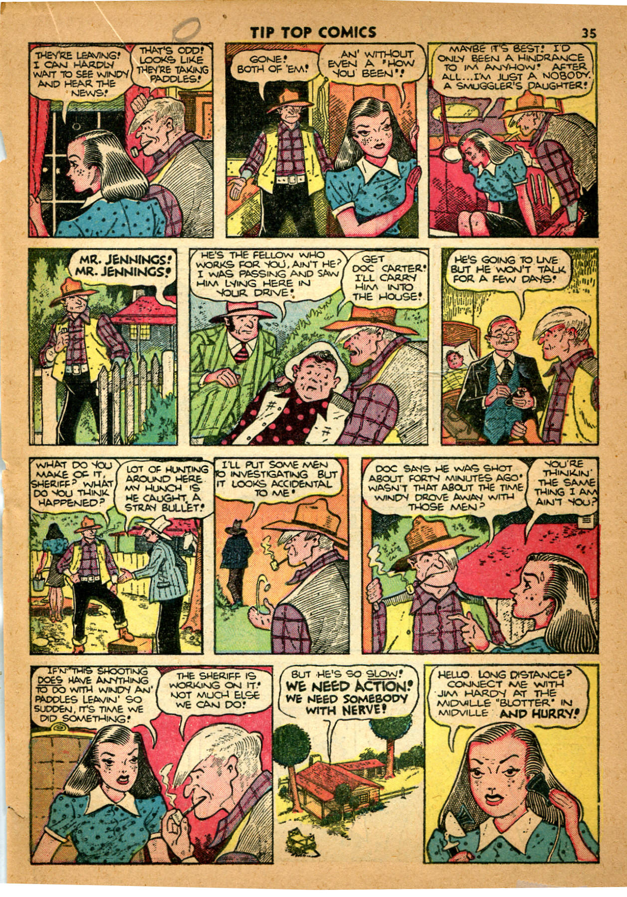Read online Tip Top Comics comic -  Issue #85 - 37