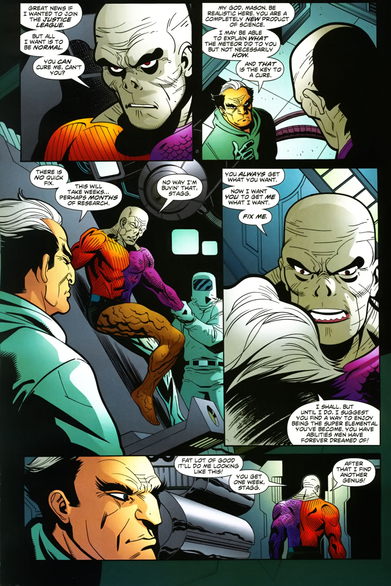 Read online Metamorpho: Year One comic -  Issue #3 - 7