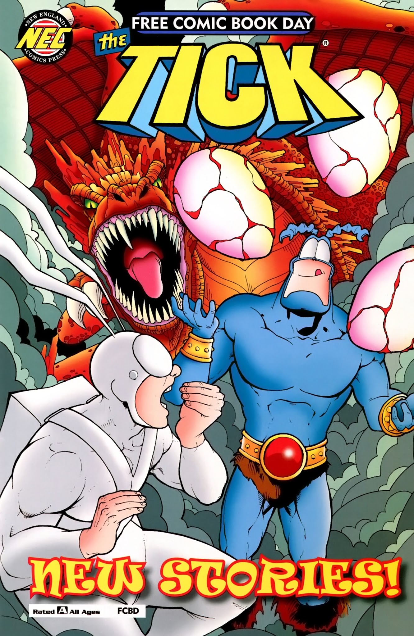 Read online Free Comic Book Day 2018 comic -  Issue # The Tick - 1
