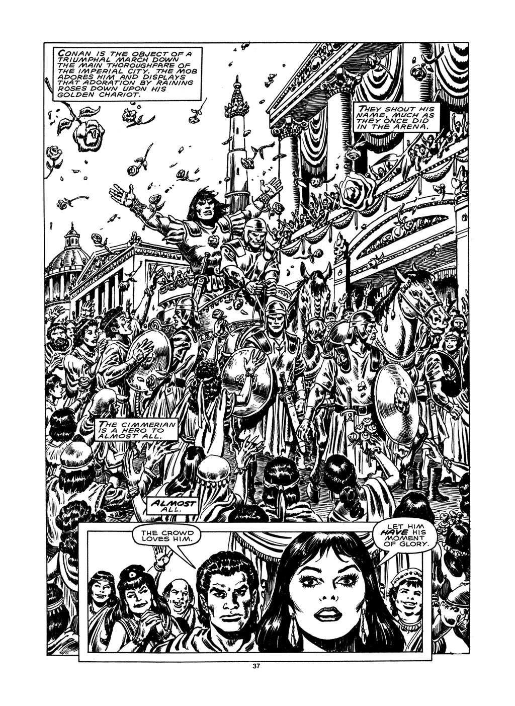 Read online The Savage Sword Of Conan comic -  Issue #148 - 35