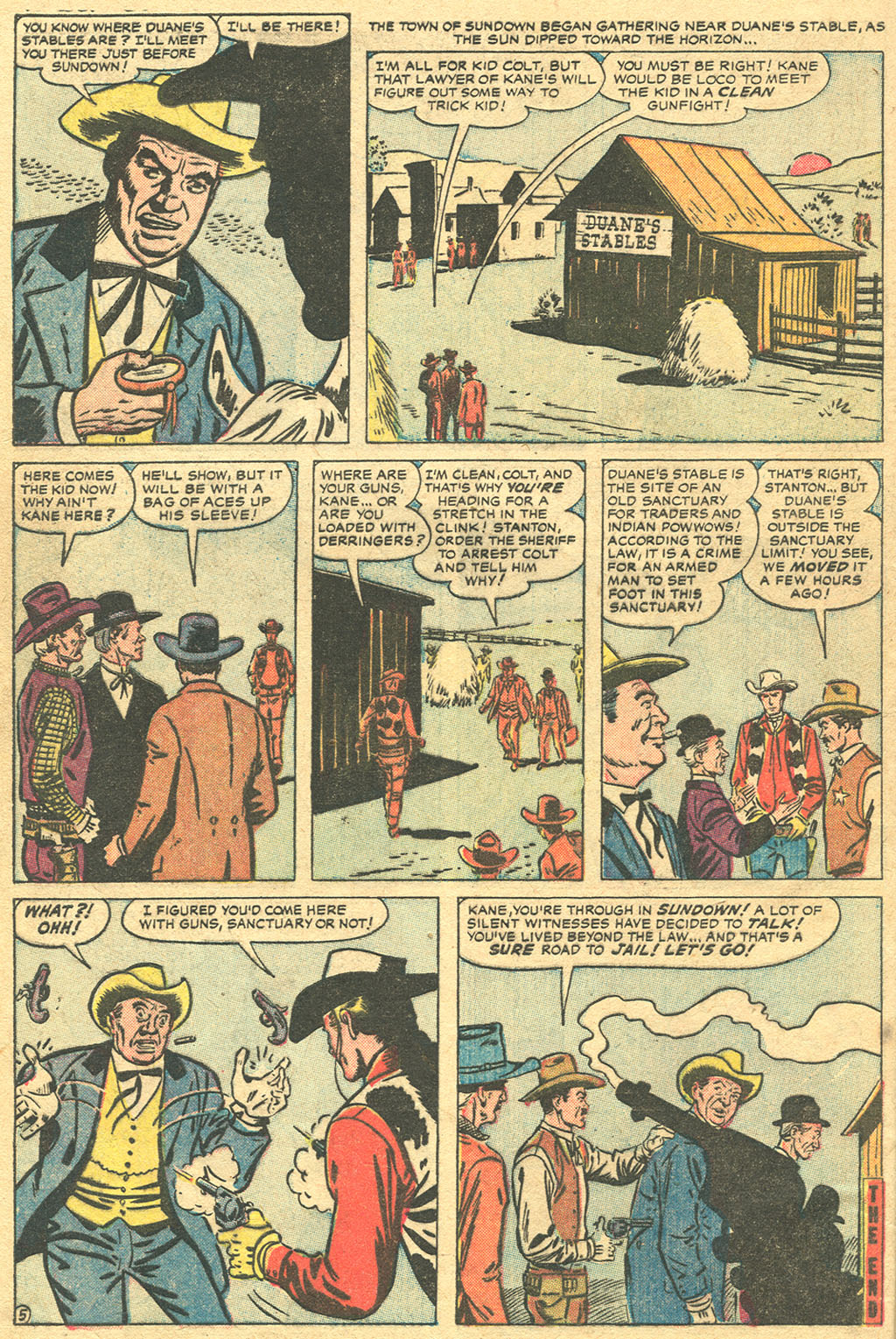 Read online Kid Colt Outlaw comic -  Issue #66 - 31