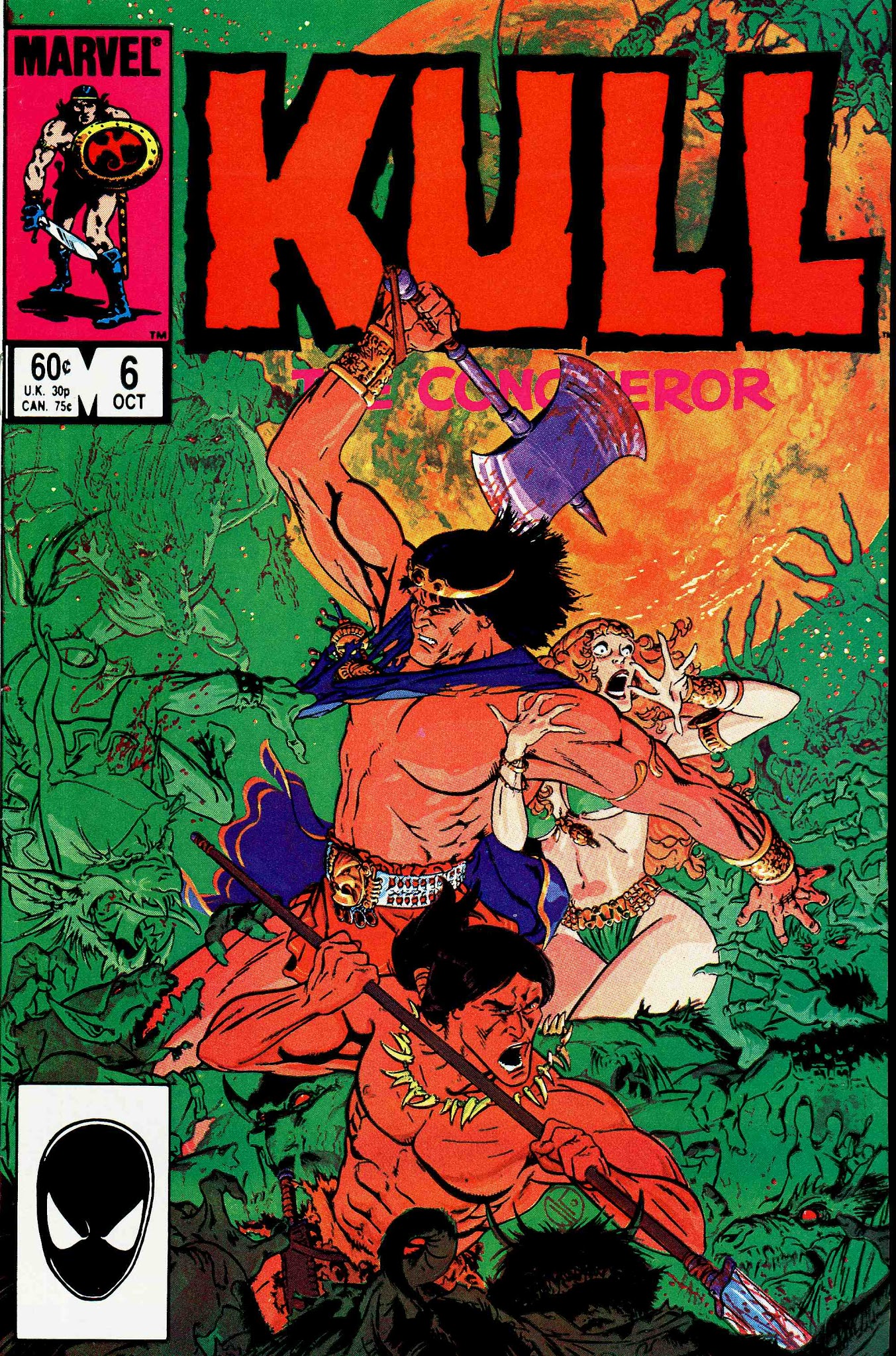 Read online Kull The Conqueror (1983) comic -  Issue #6 - 1