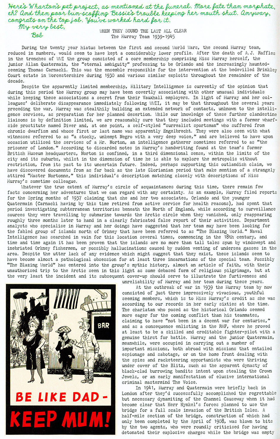 The League of Extraordinary Gentlemen: Black Dossier issue Full - Page 154