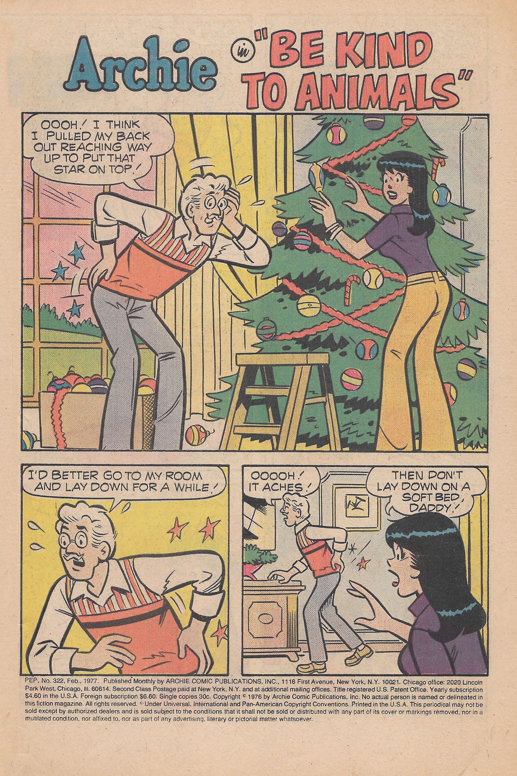 Read online Pep Comics comic -  Issue #322 - 3