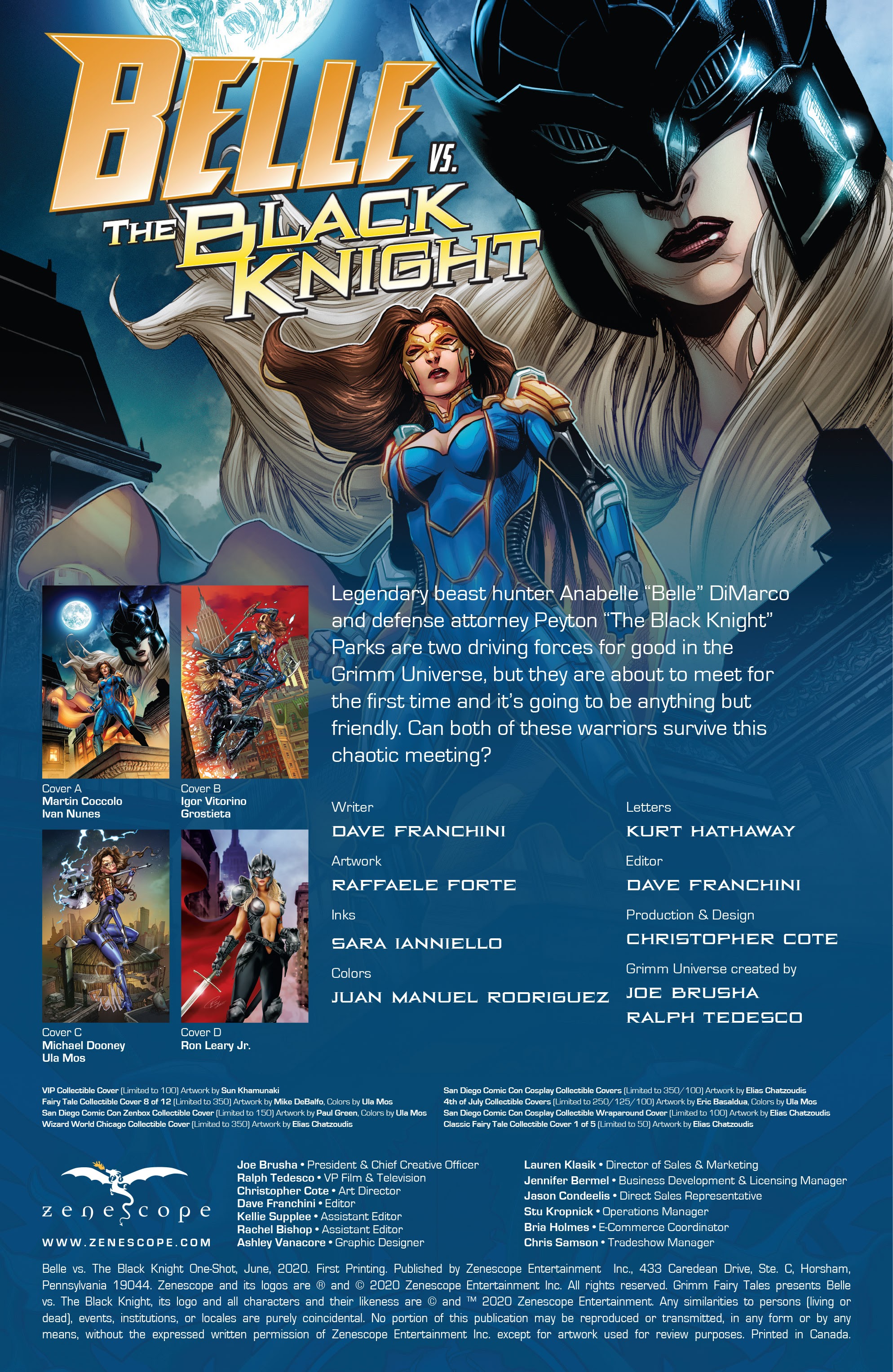 Read online Belle vs The Black Knight comic -  Issue # Full - 2