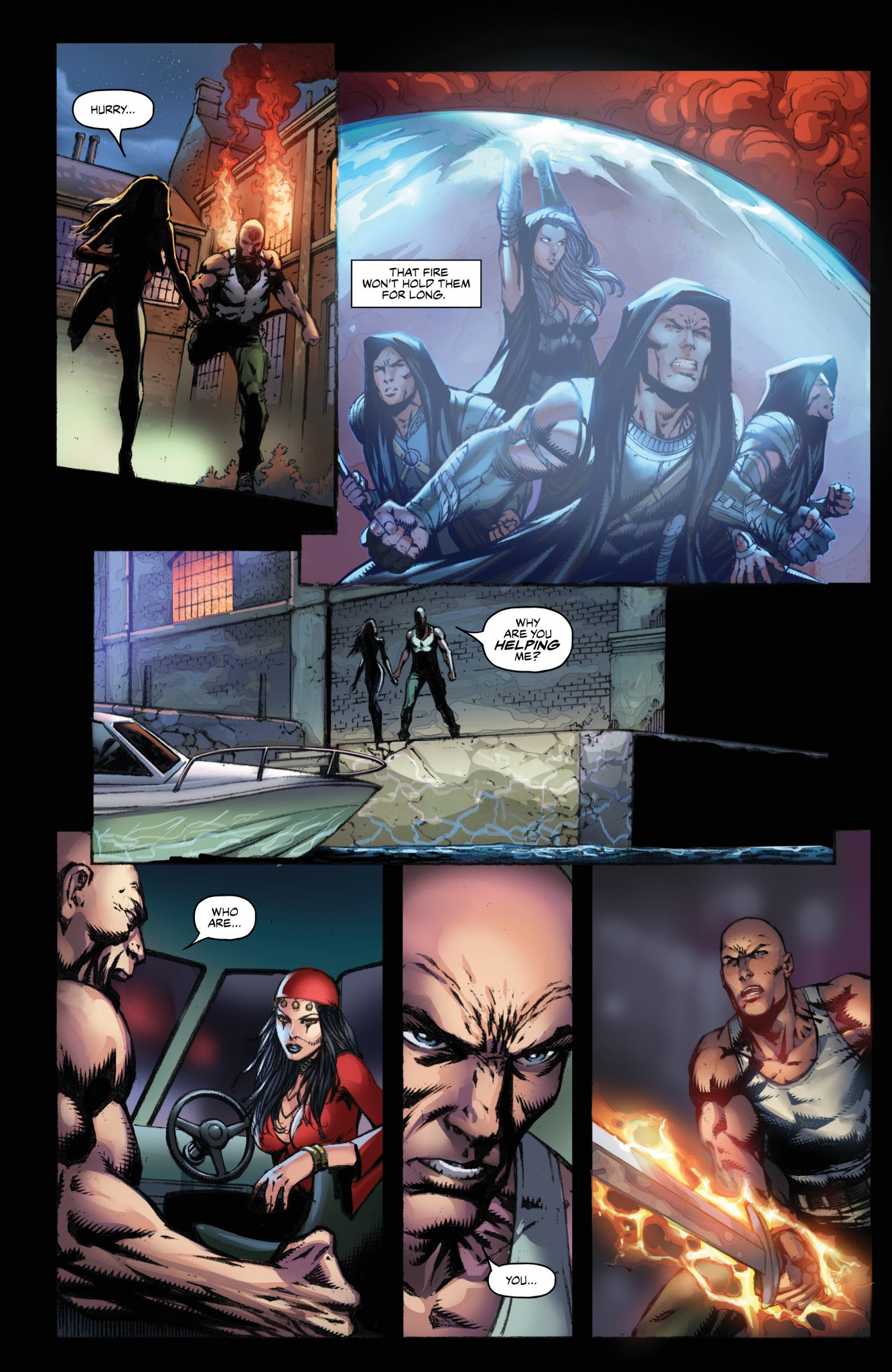 Read online Grimm Fairy Tales: Tarot comic -  Issue #1 - 15