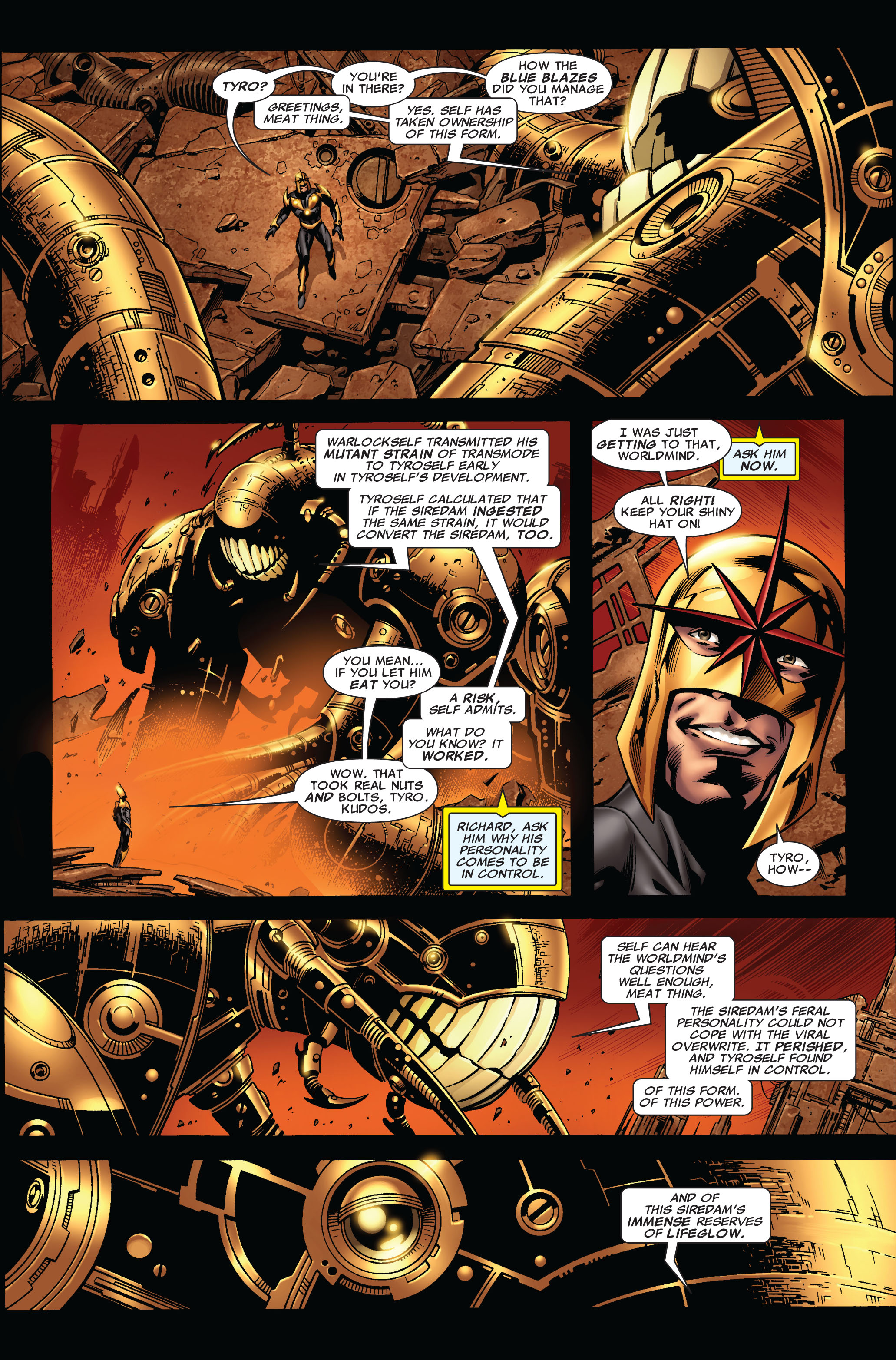 Read online Nova (2007) comic -  Issue #12 - 18