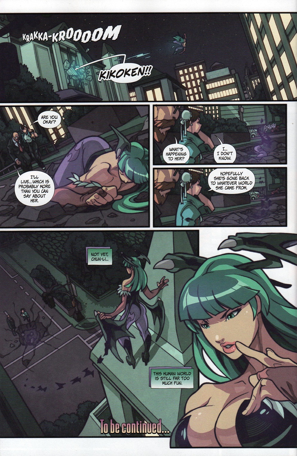 Read online Street Fighter Legends: Cammy comic -  Issue #1 - 23