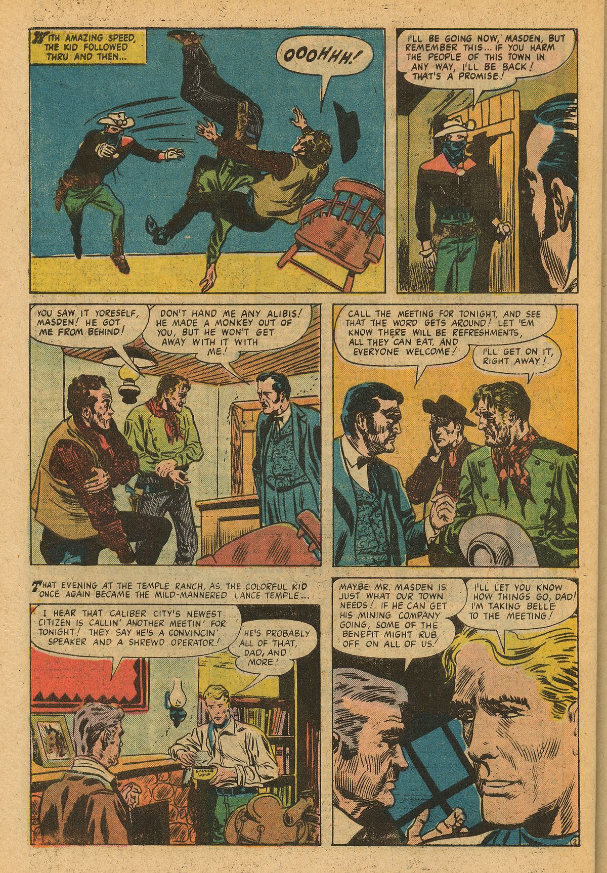 Read online The Outlaw Kid (1970) comic -  Issue #25 - 28