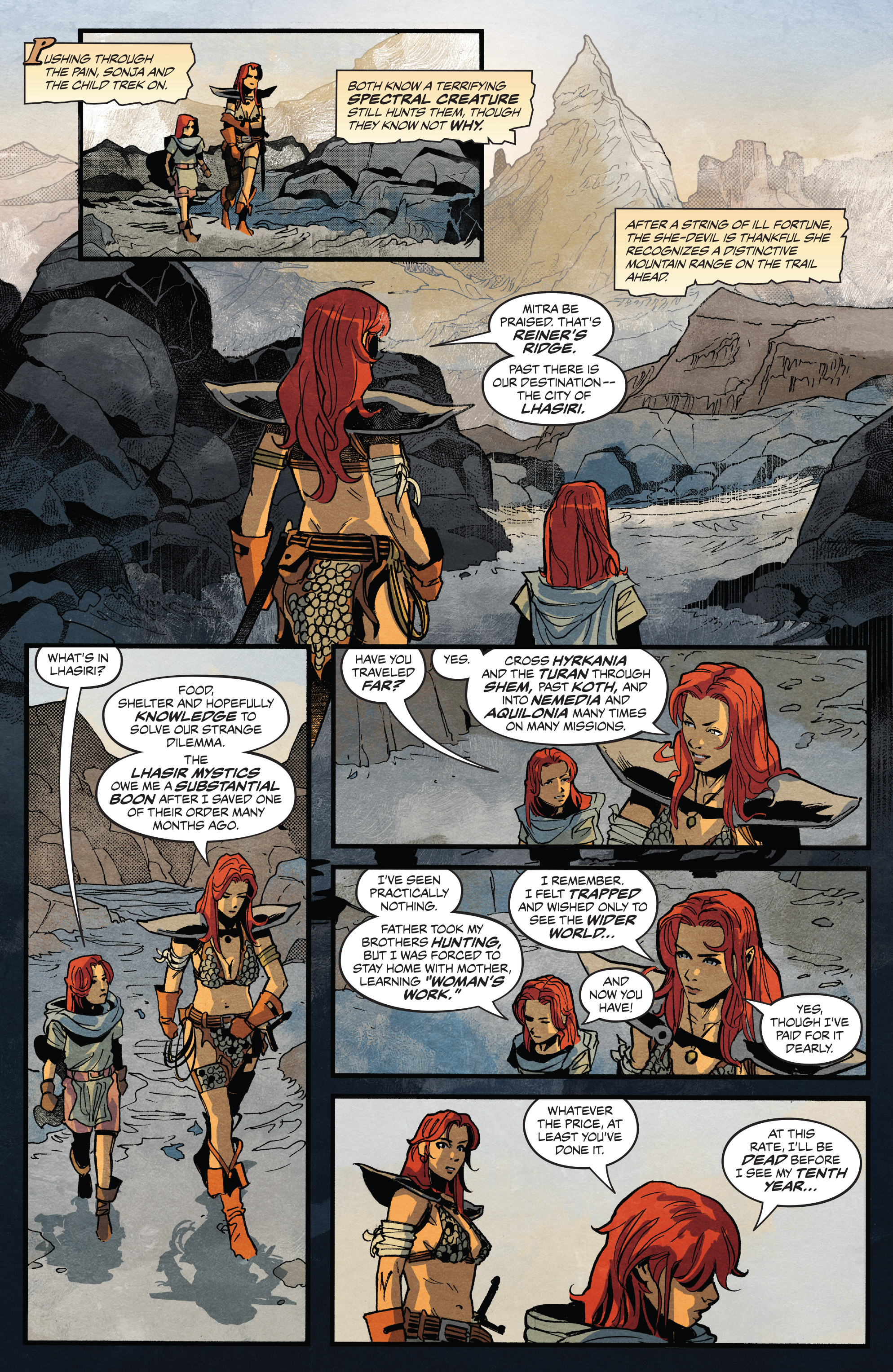 Read online Unbreakable Red Sonja comic -  Issue #3 - 12