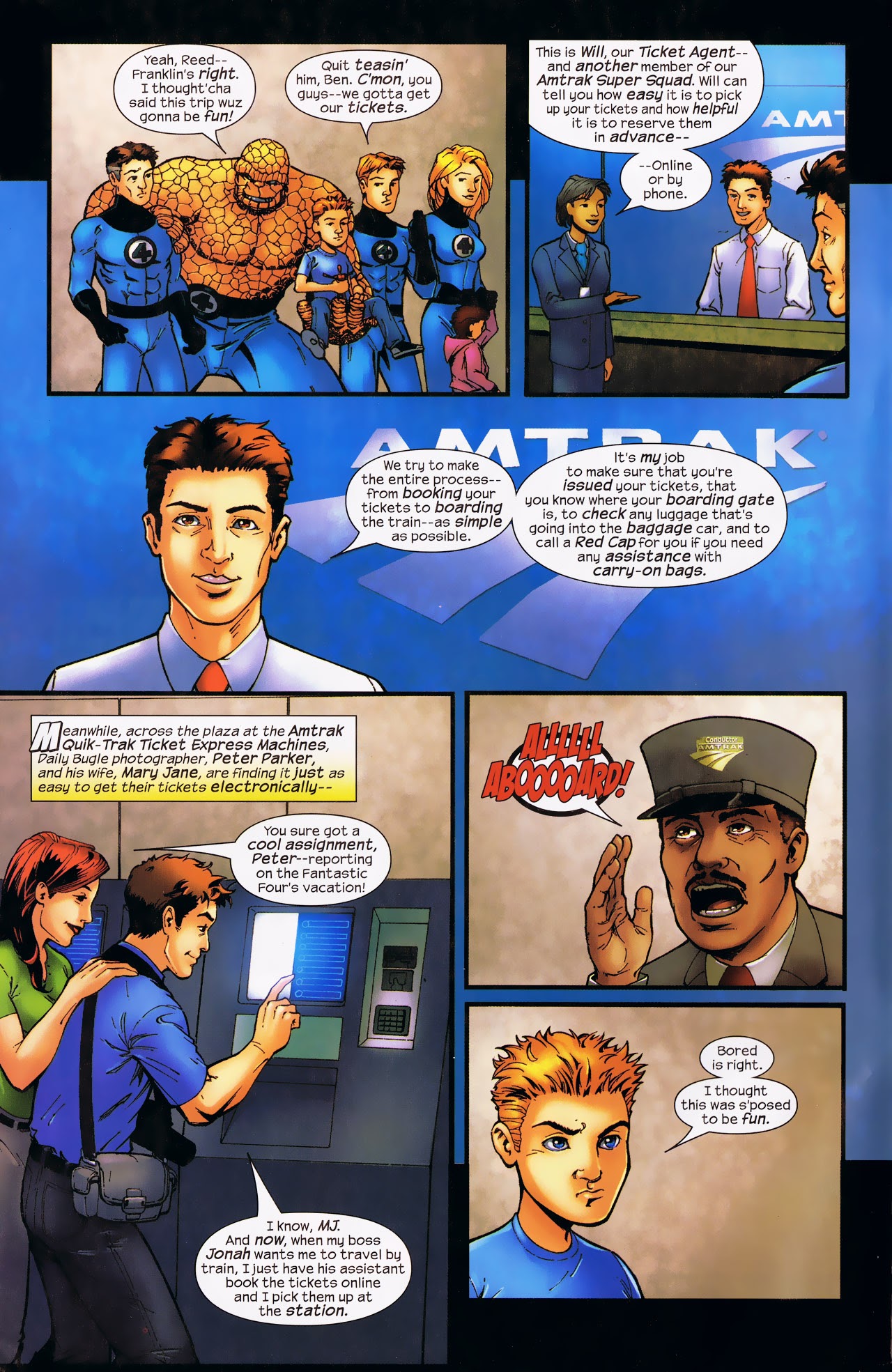 Read online Amtrak Presents All Aboard comic -  Issue # Full - 4