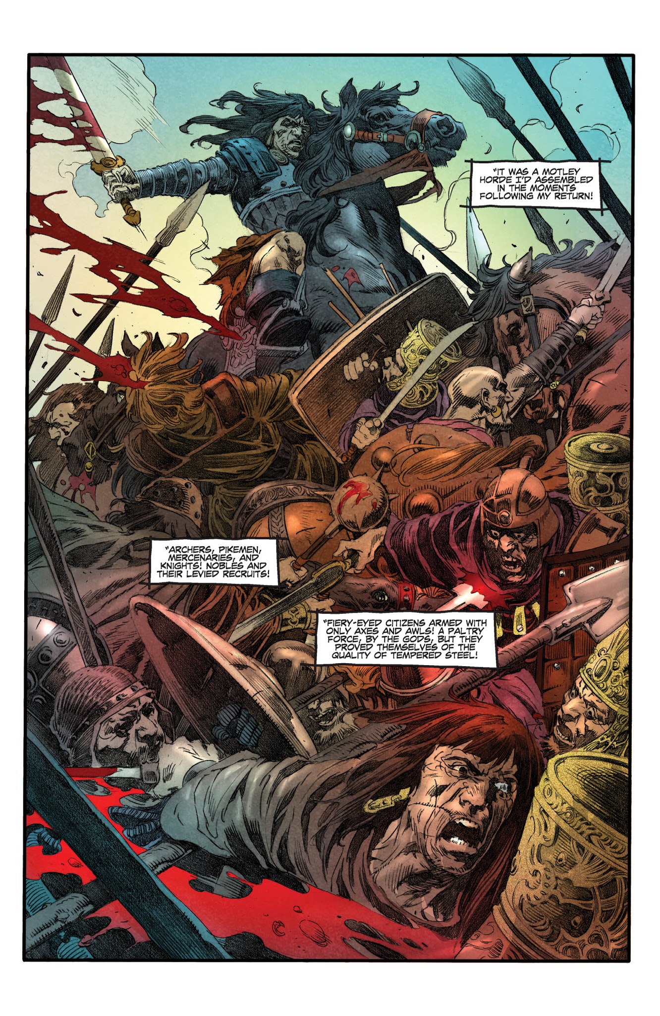 Read online King Conan: The Scarlet Citadel comic -  Issue # TPB - 95