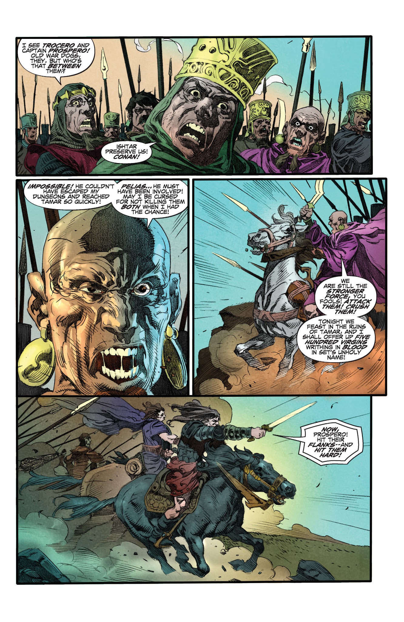 Read online King Conan: The Scarlet Citadel comic -  Issue # TPB - 94