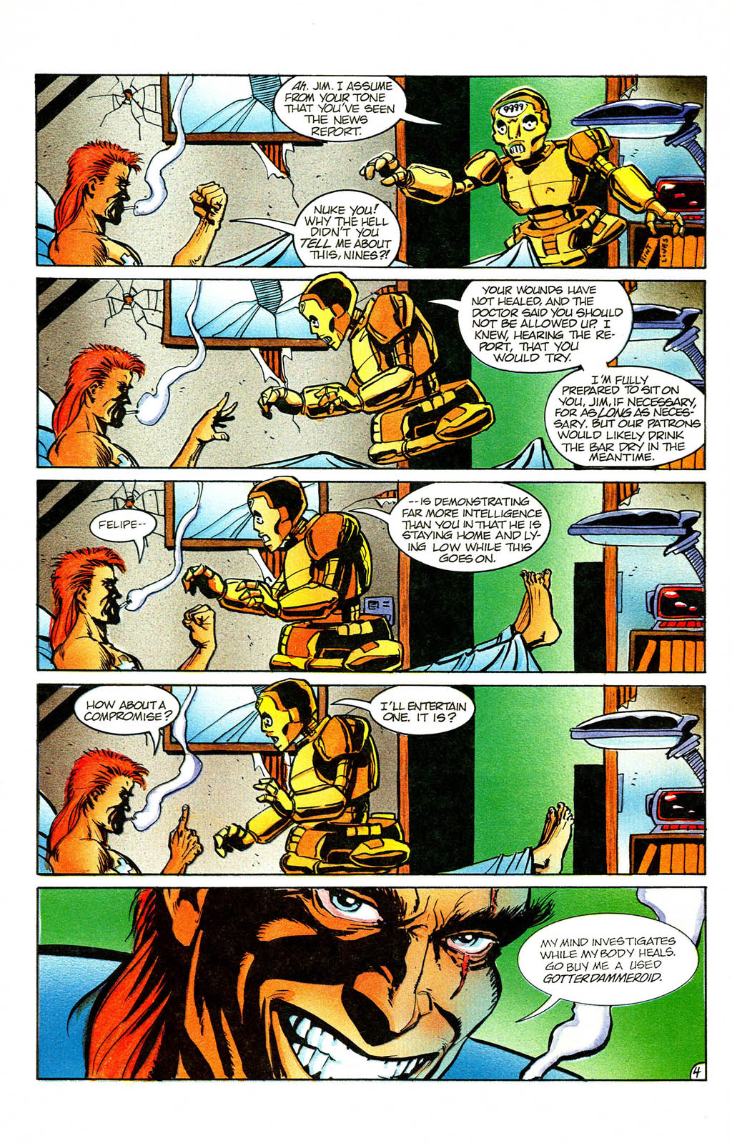 Read online Grimjack comic -  Issue #78 - 6