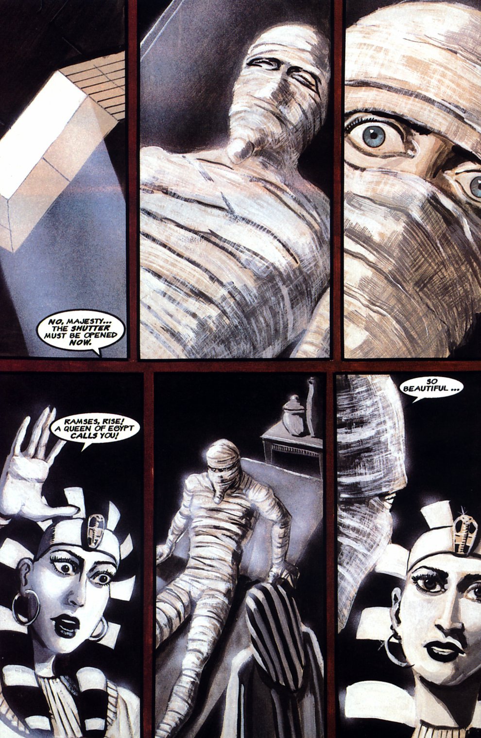 Read online Anne Rice's The Mummy or Ramses the Damned comic -  Issue #10 - 11