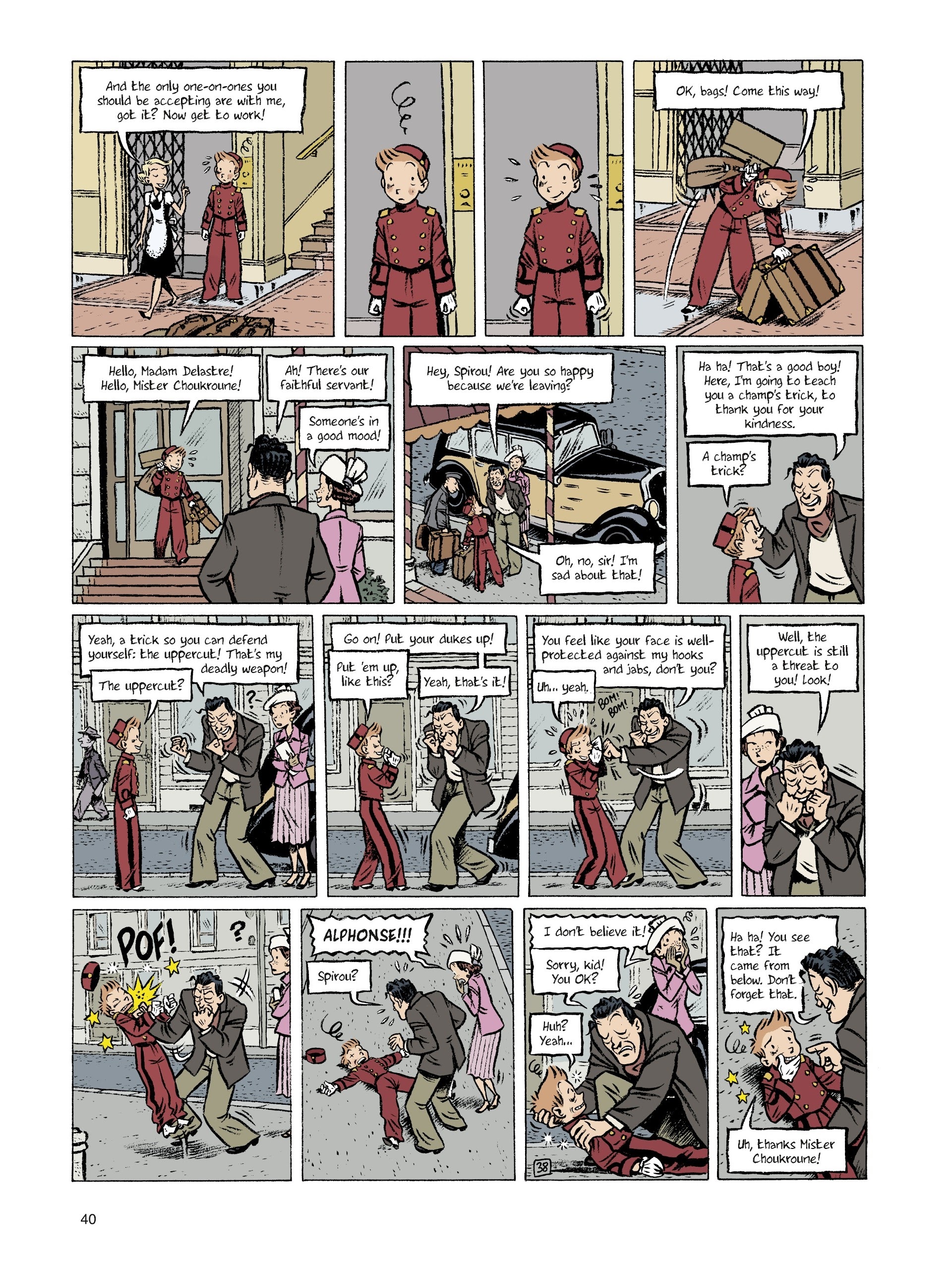 Read online Spirou: The Diary of a Naive Young Man comic -  Issue # TPB - 40