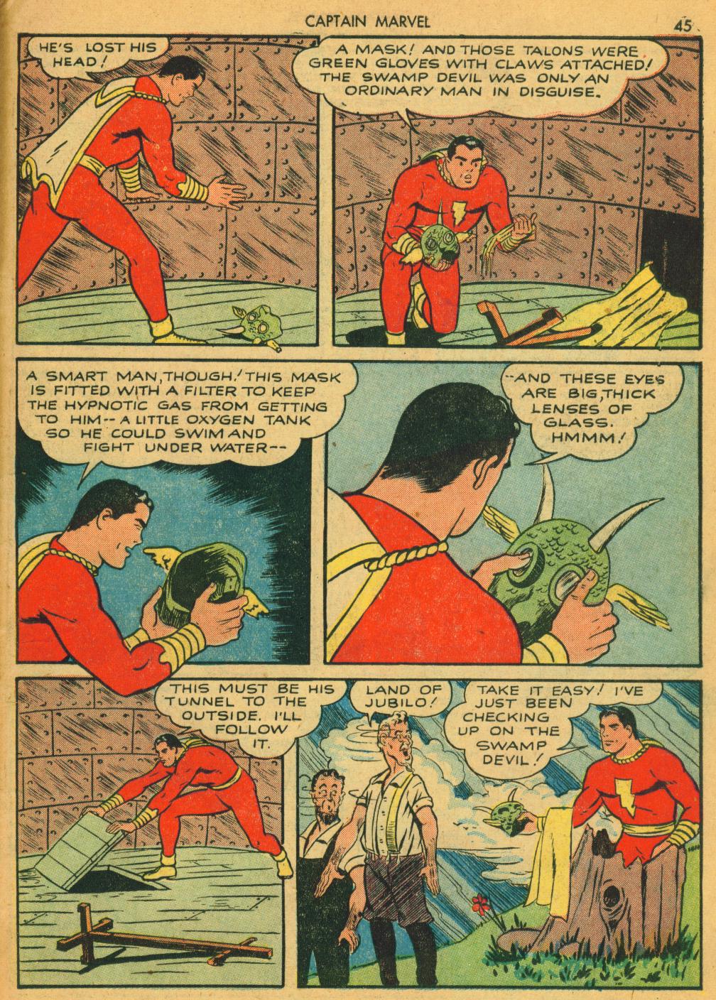Read online Captain Marvel Adventures comic -  Issue #5 - 47