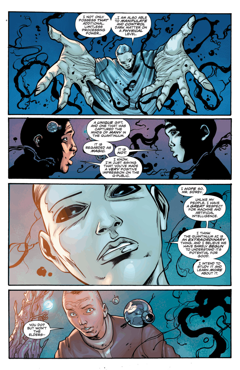 Read online The Hypernaturals comic -  Issue #5 - 11