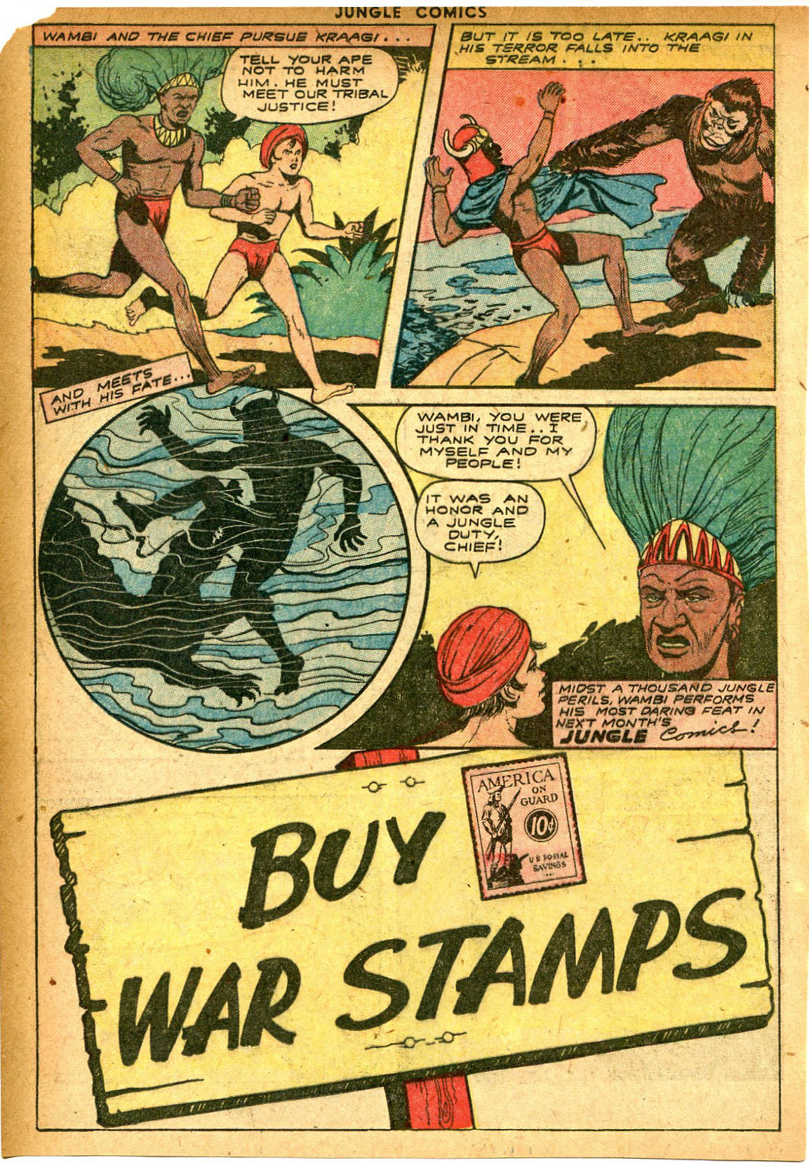 Read online Jungle Comics comic -  Issue #58 - 22