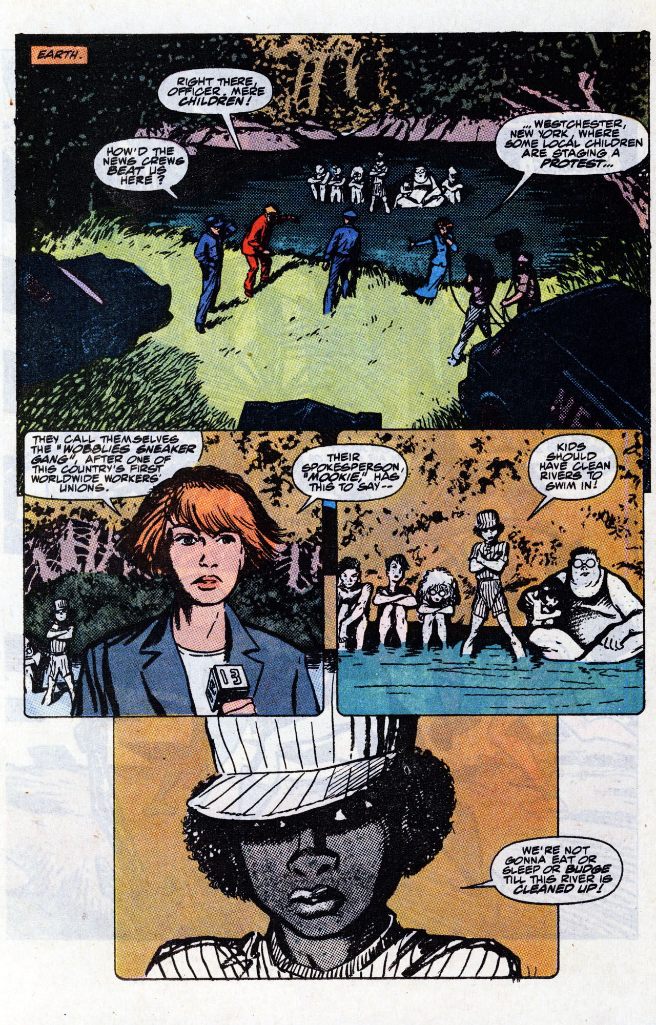 Read online The New Mutants Summer Special comic -  Issue # Full - 46