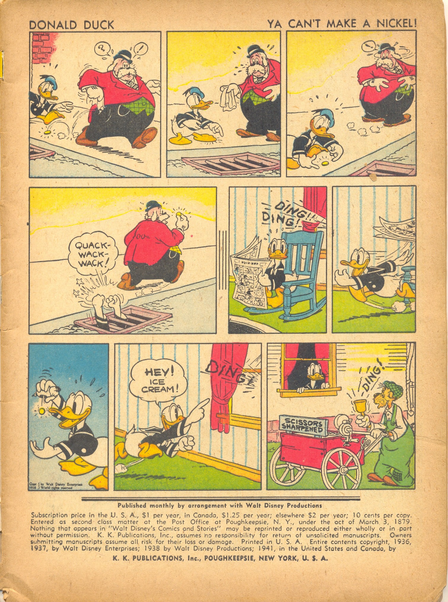 Read online Walt Disney's Comics and Stories comic -  Issue #7 - 3