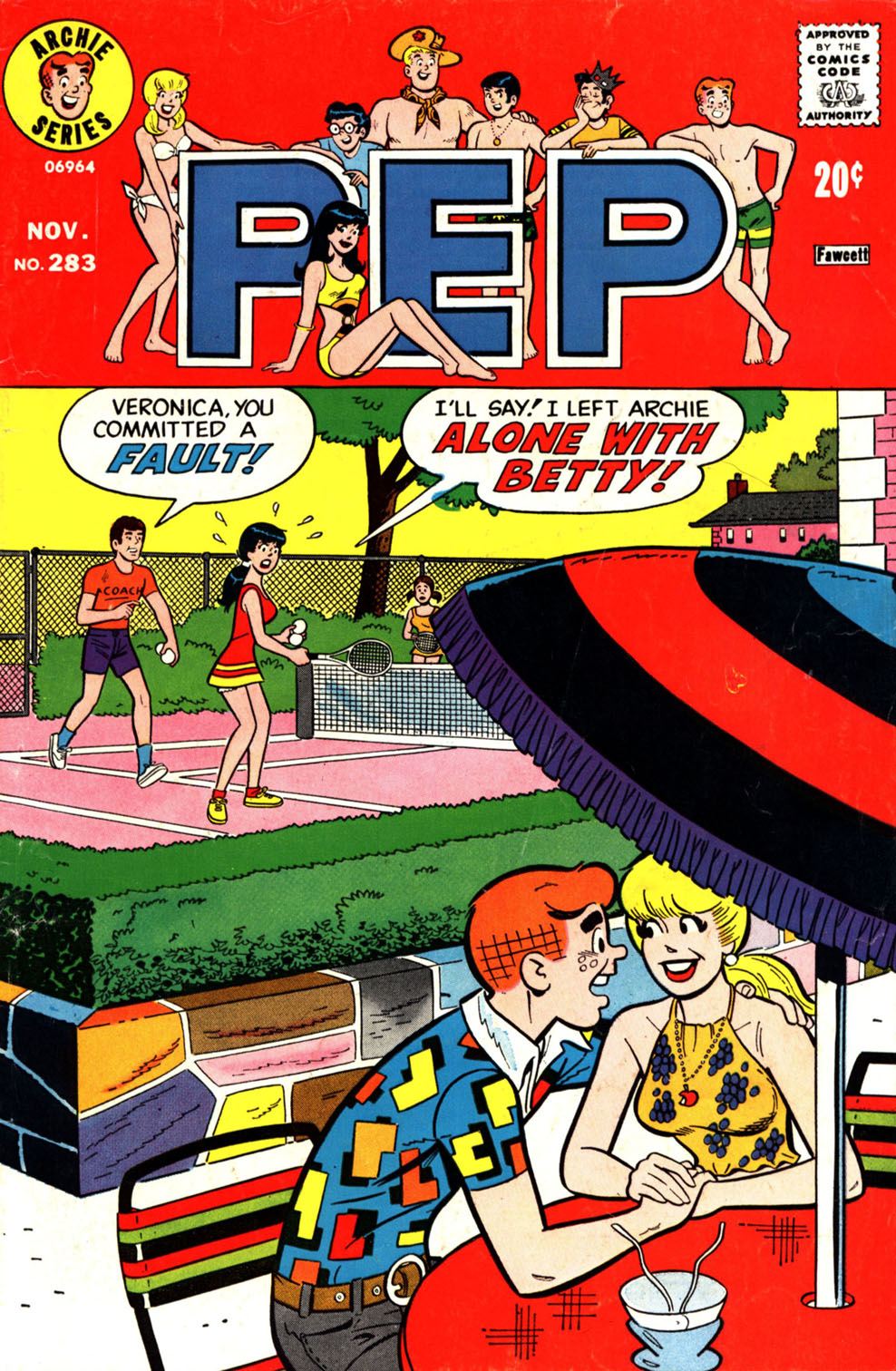 Read online Pep Comics comic -  Issue #283 - 1