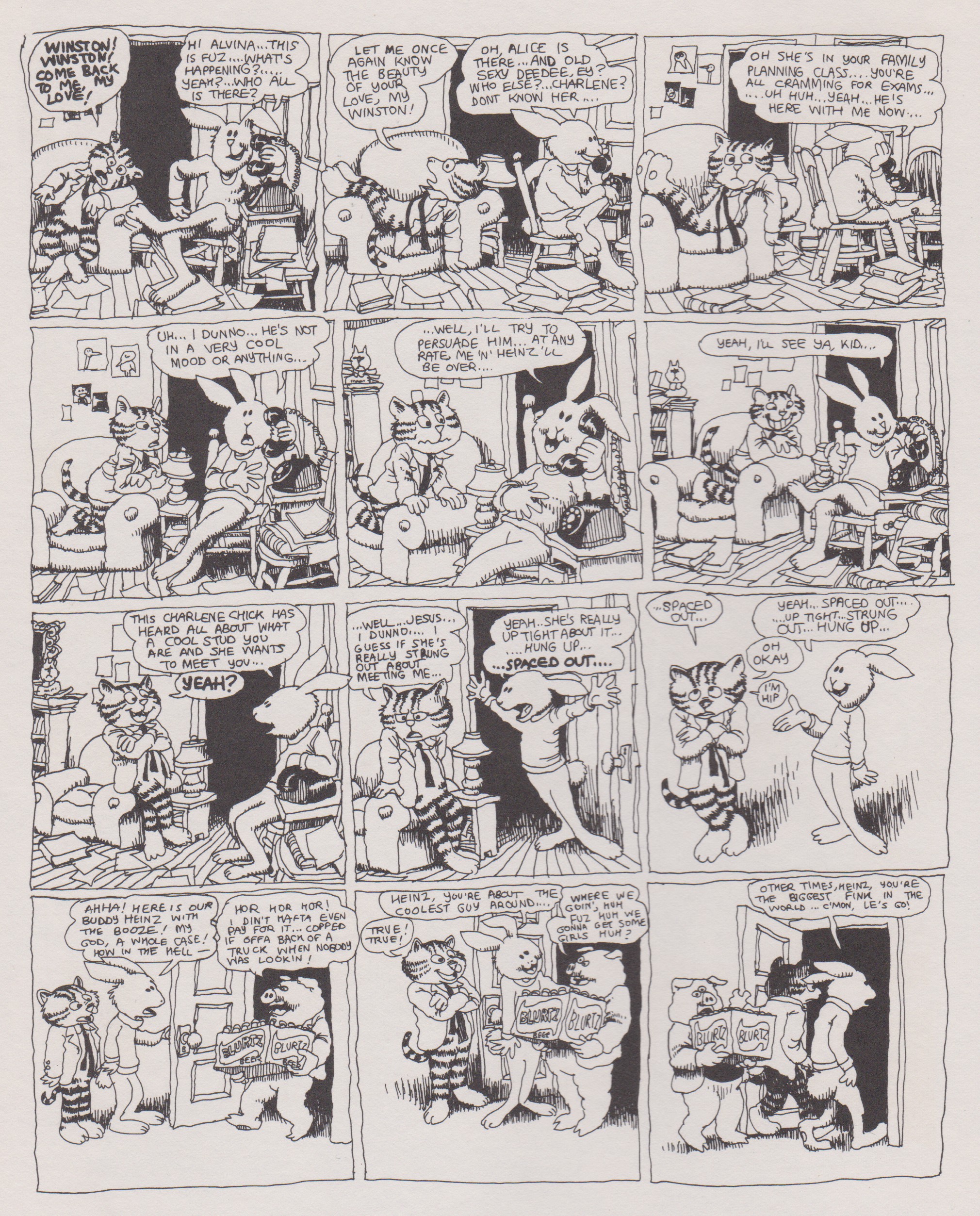 Read online The Complete Fritz the Cat comic -  Issue # Full (Part 2) - 3