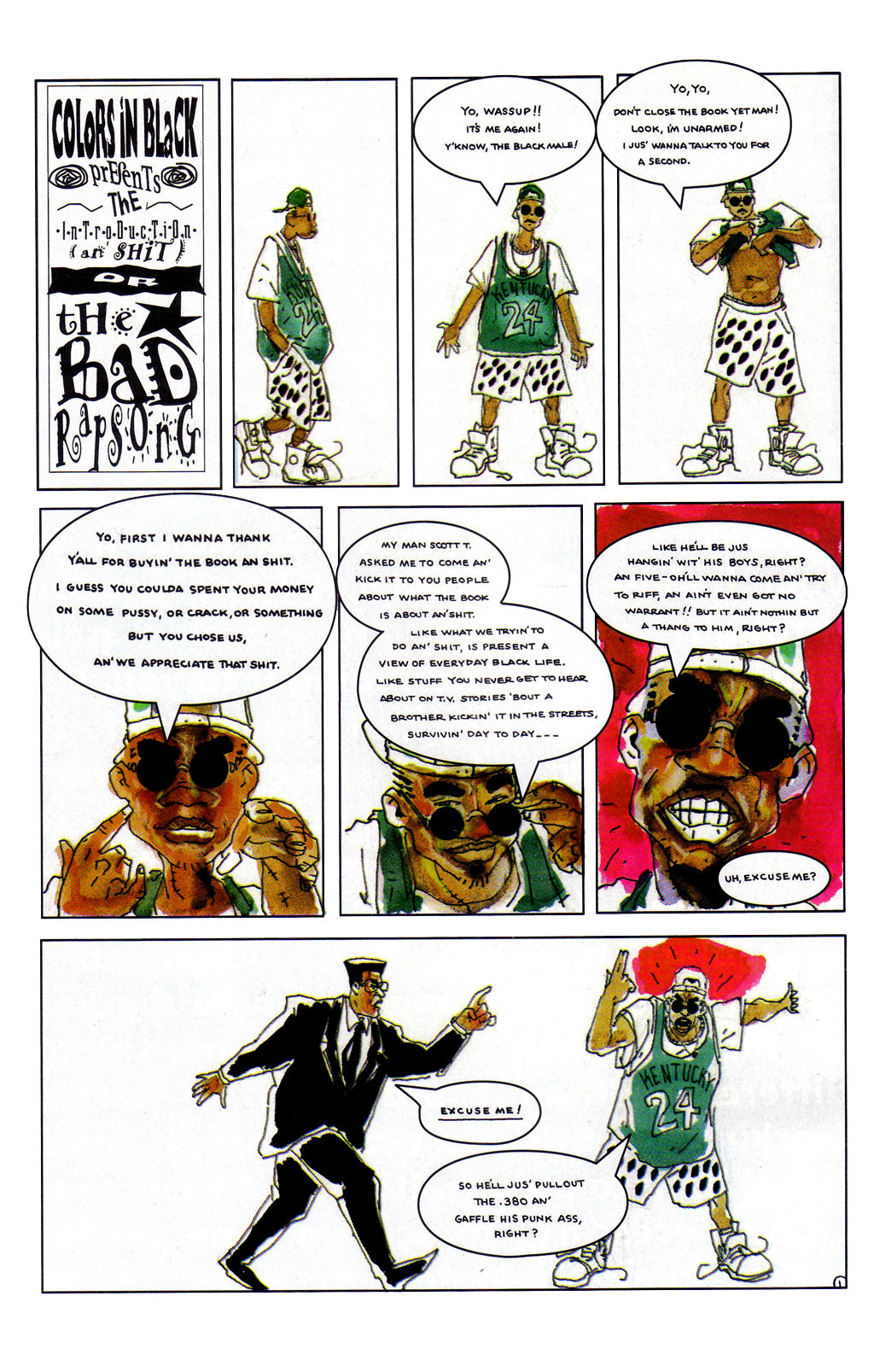 Read online Colors in Black comic -  Issue #1 - 4